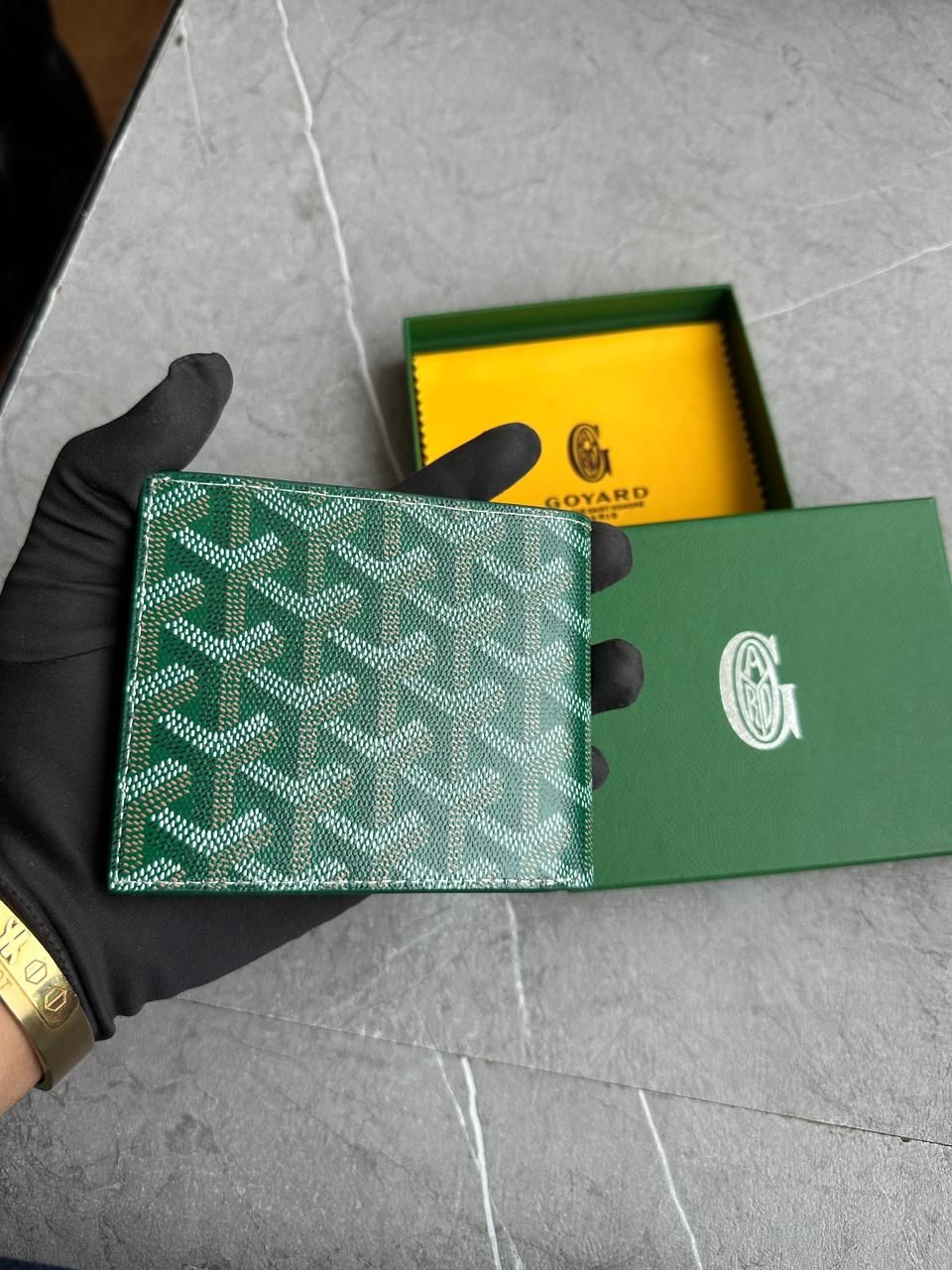 WALLET GOYARD GREEN
