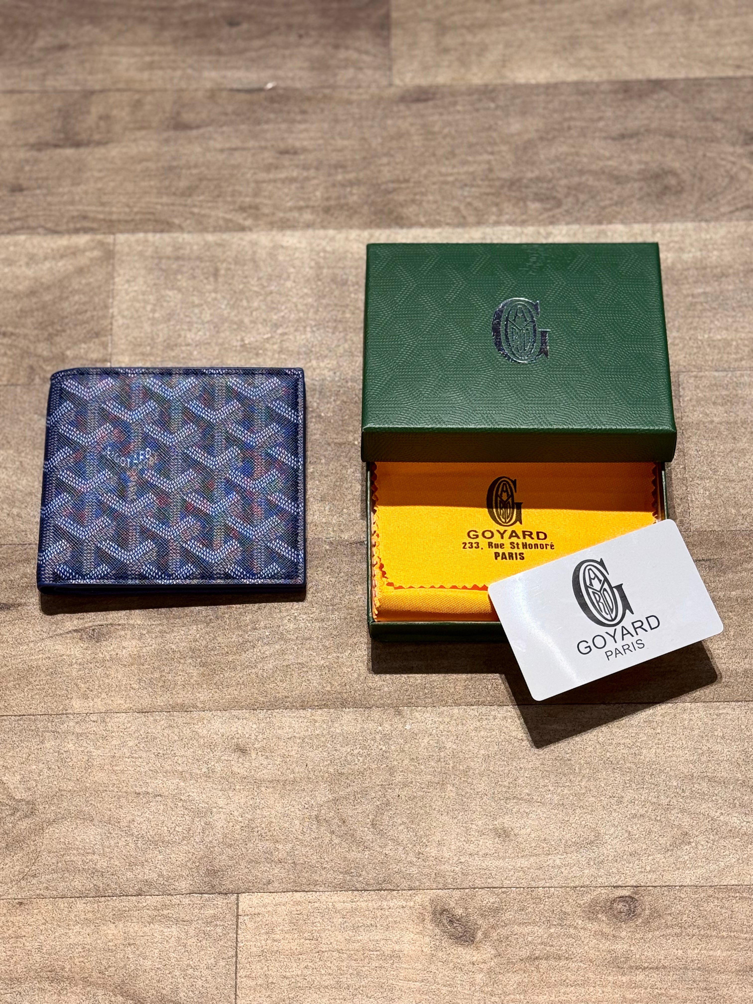GOYARD WALLET NAVY BLEU