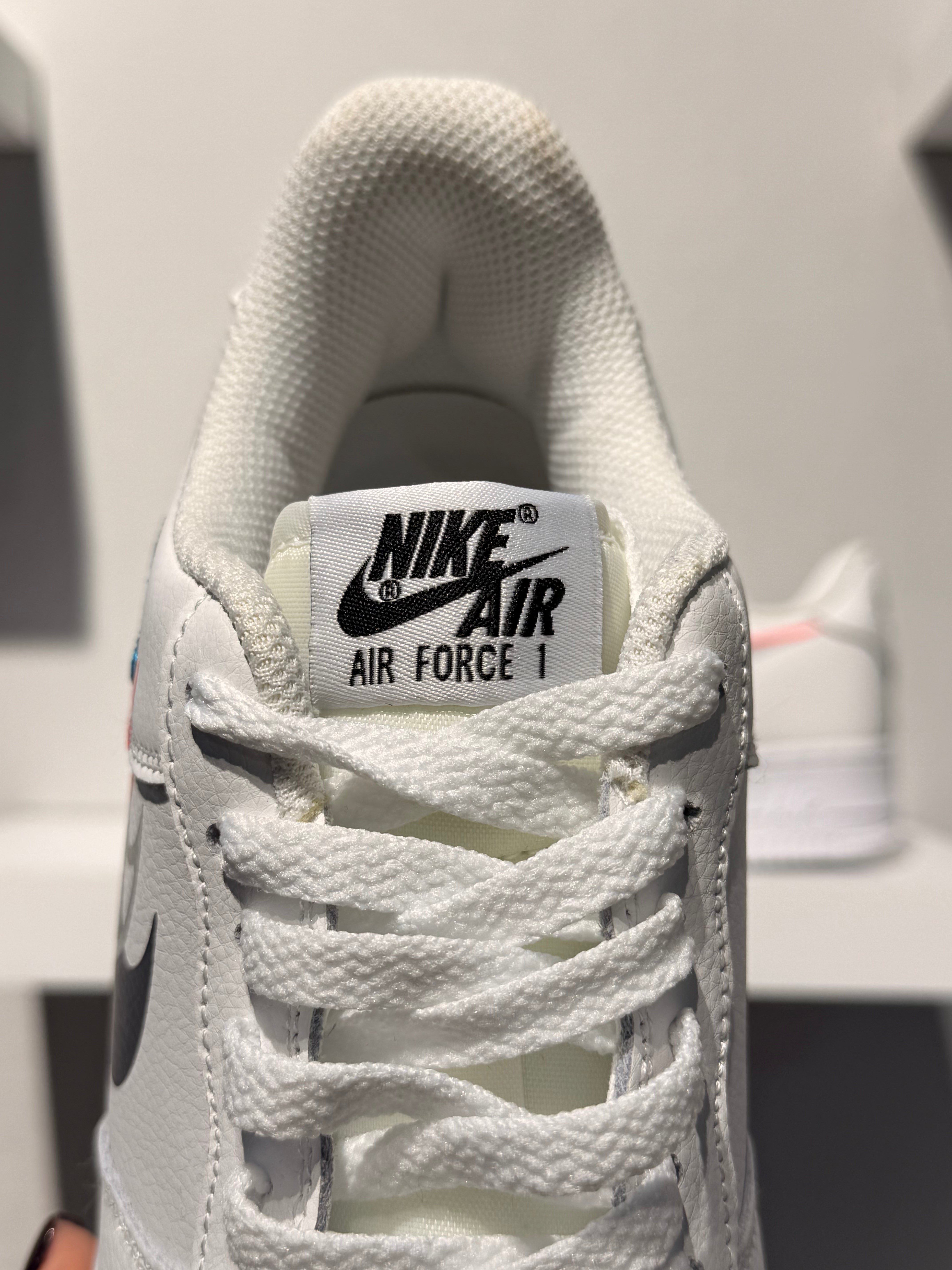 NIKE AIR FORCE 1 LOW 07 QUADRUPLE SWOOSH WHITE