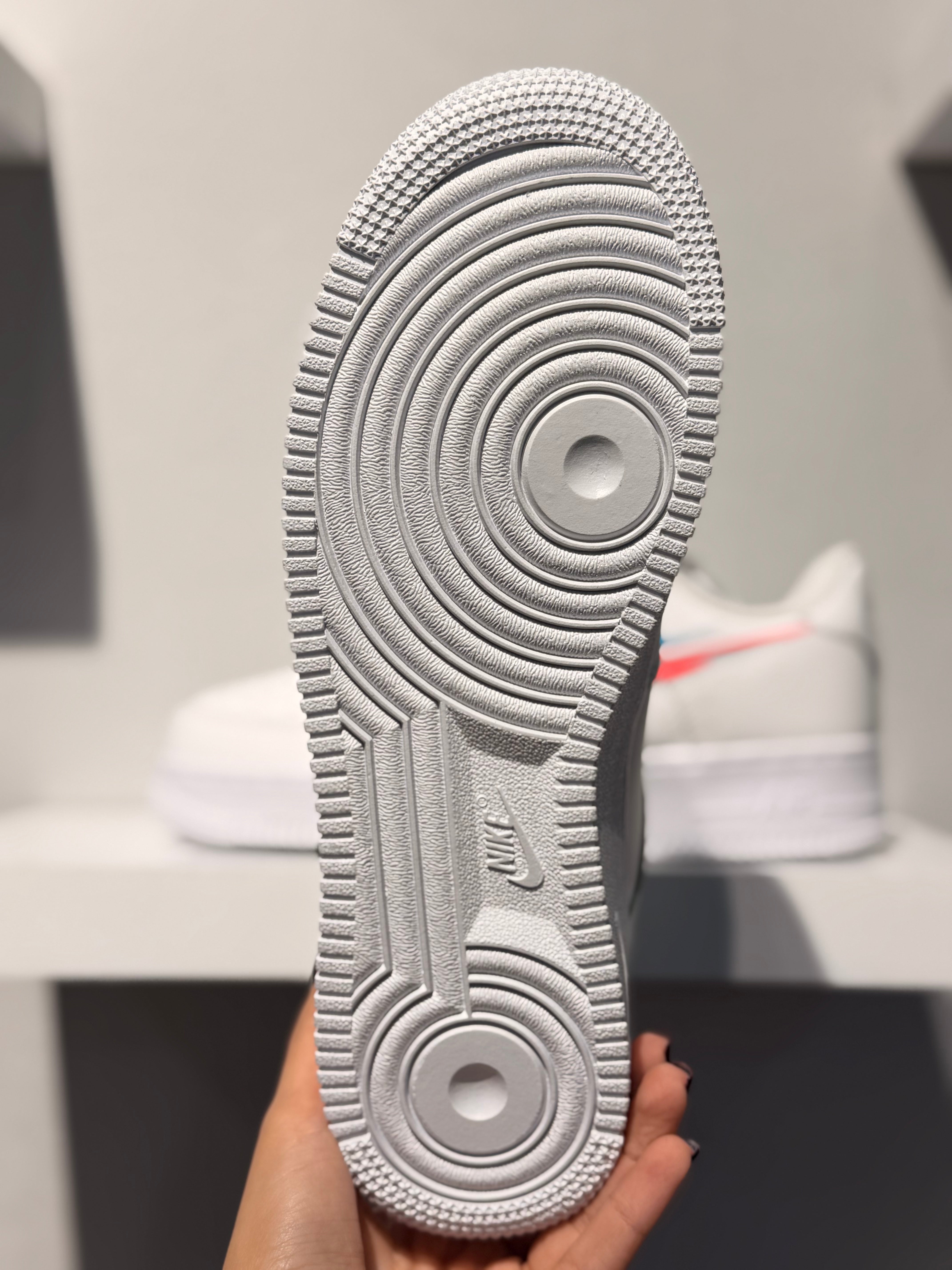 NIKE AIR FORCE 1 LOW 07 QUADRUPLE SWOOSH WHITE