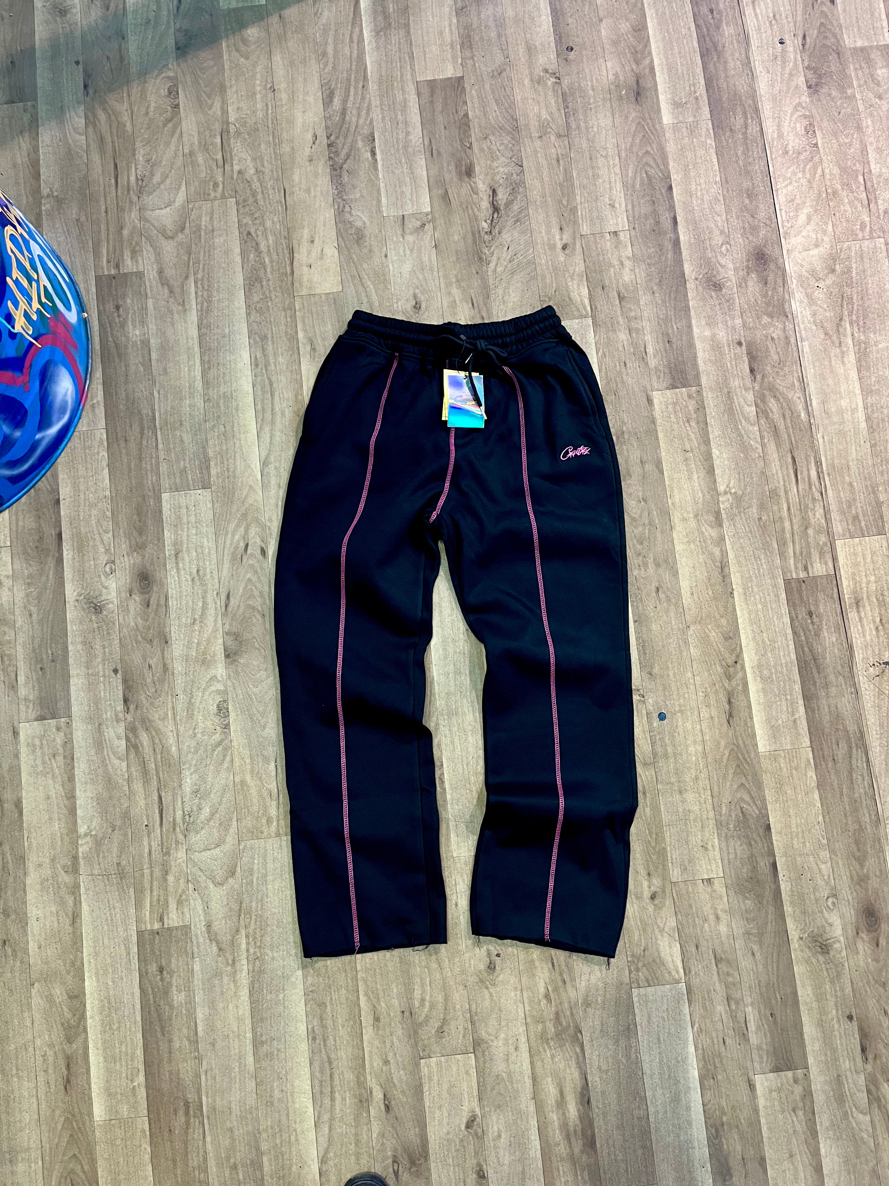 SWEATPANTS CORTEIZ BLACK X PINK
