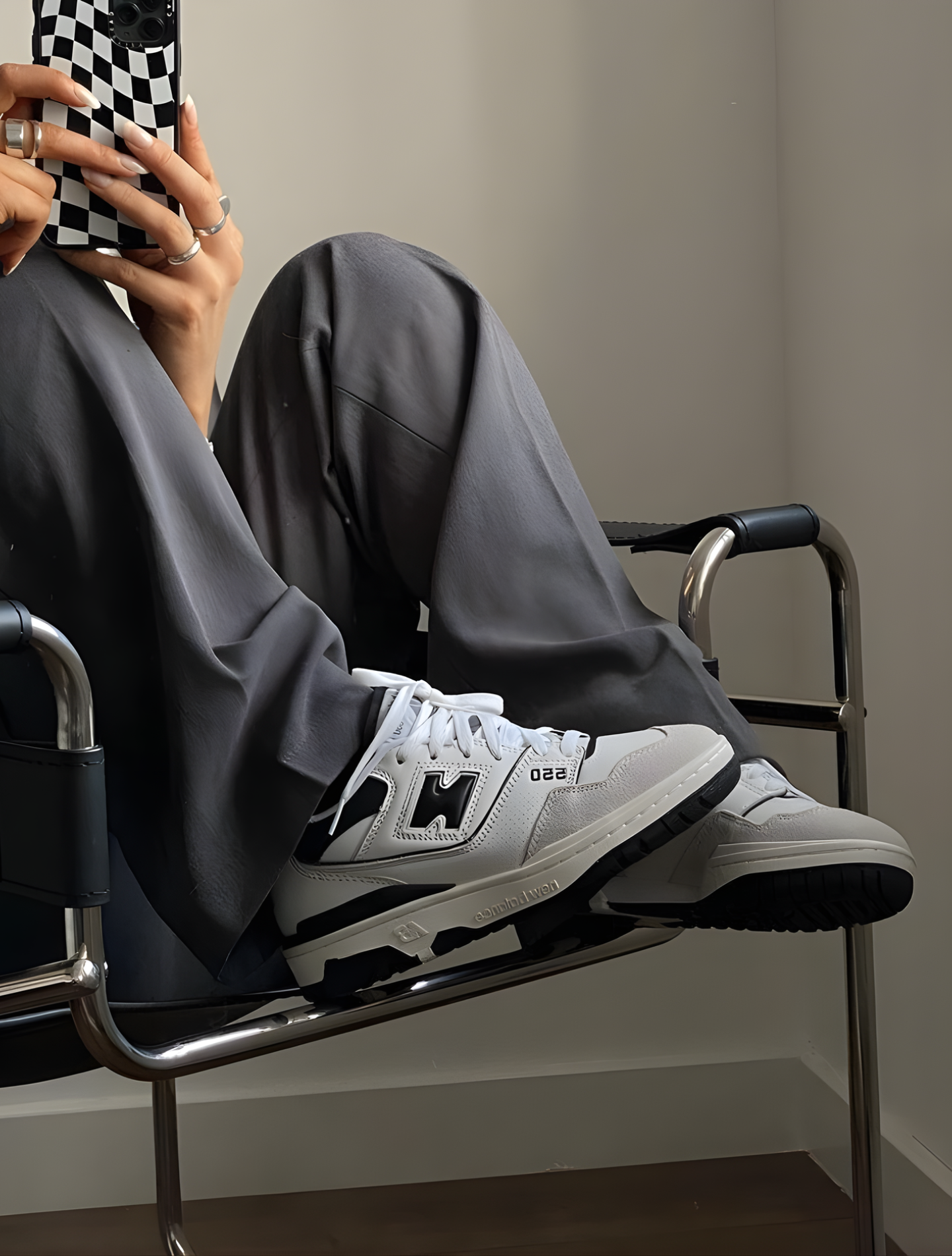 NEW BALANCE 550 SEA SALT BLACK
