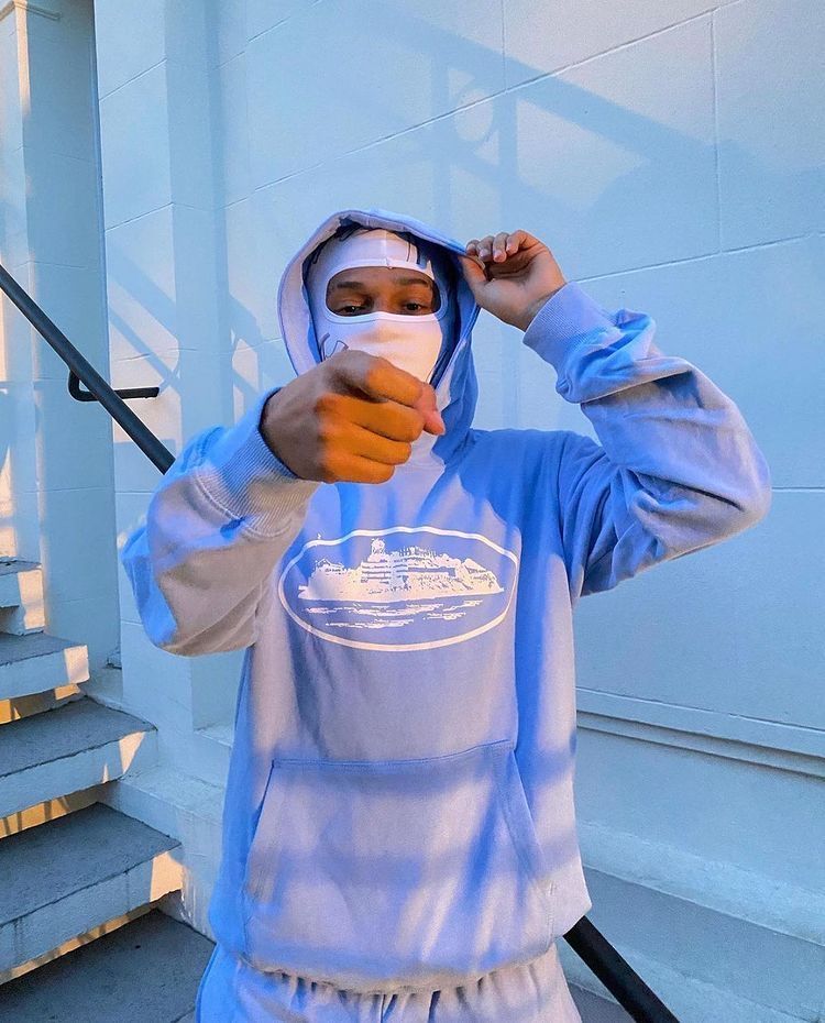HOODIE CORTEIZ SKY BLUE