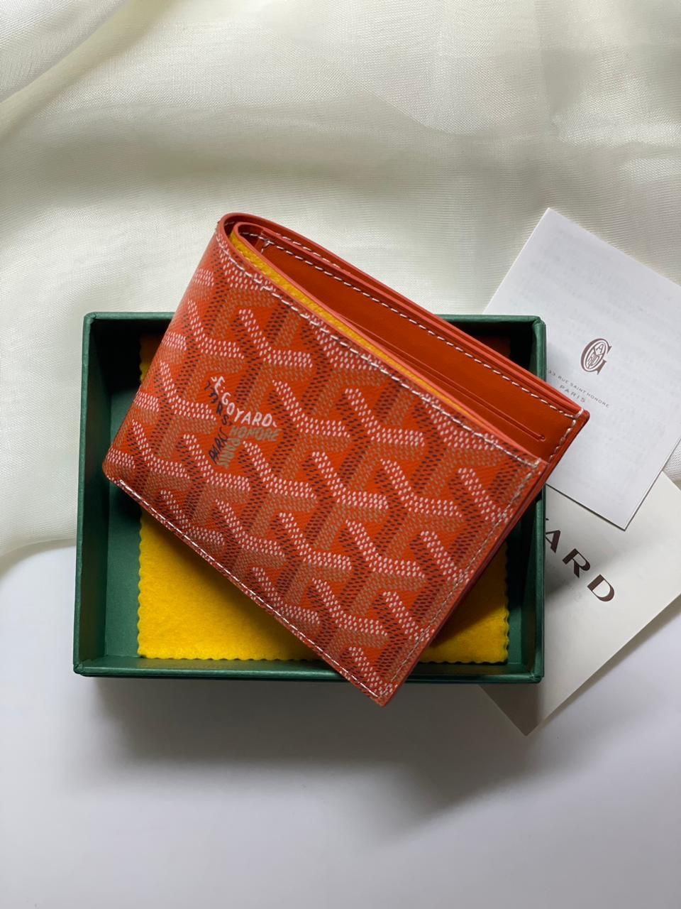 WALLET GOYARD ORANGE