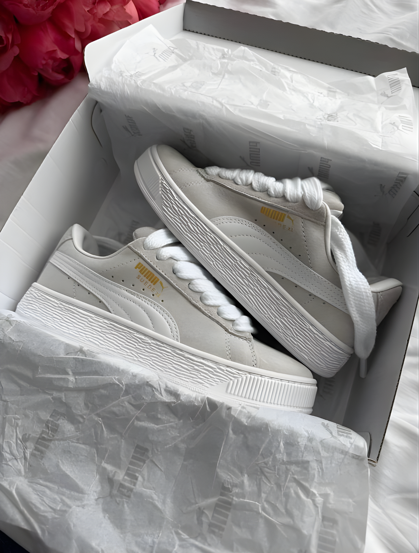 PUMA SUEDE XL LIGHT GREY