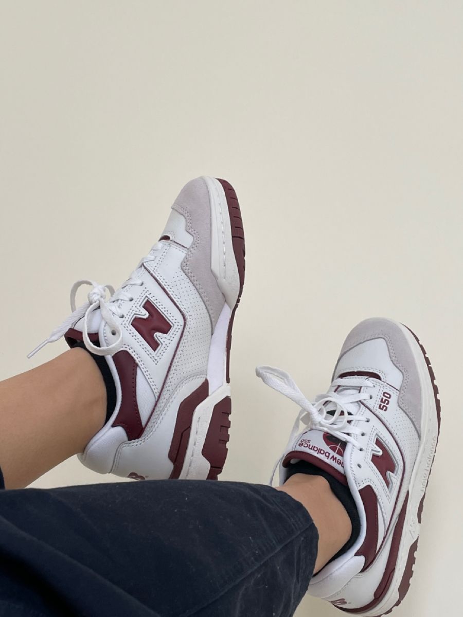 NEW BALANCE 550 BURGUNDY