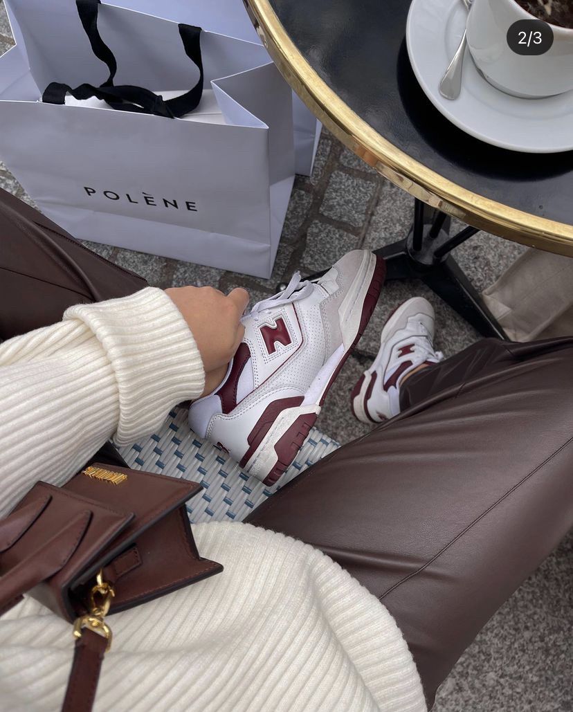 NEW BALANCE 550 BURGUNDY