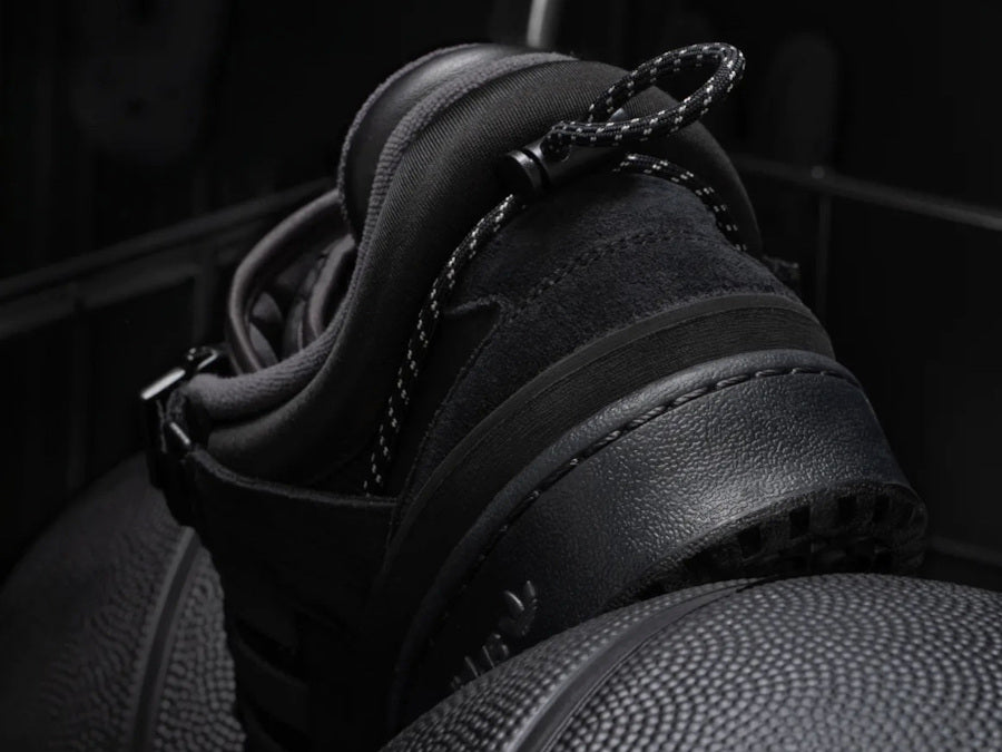 BAD BUNNY X ADIDAS FORUM 84 LOW ‘TRIPLE BLACK’