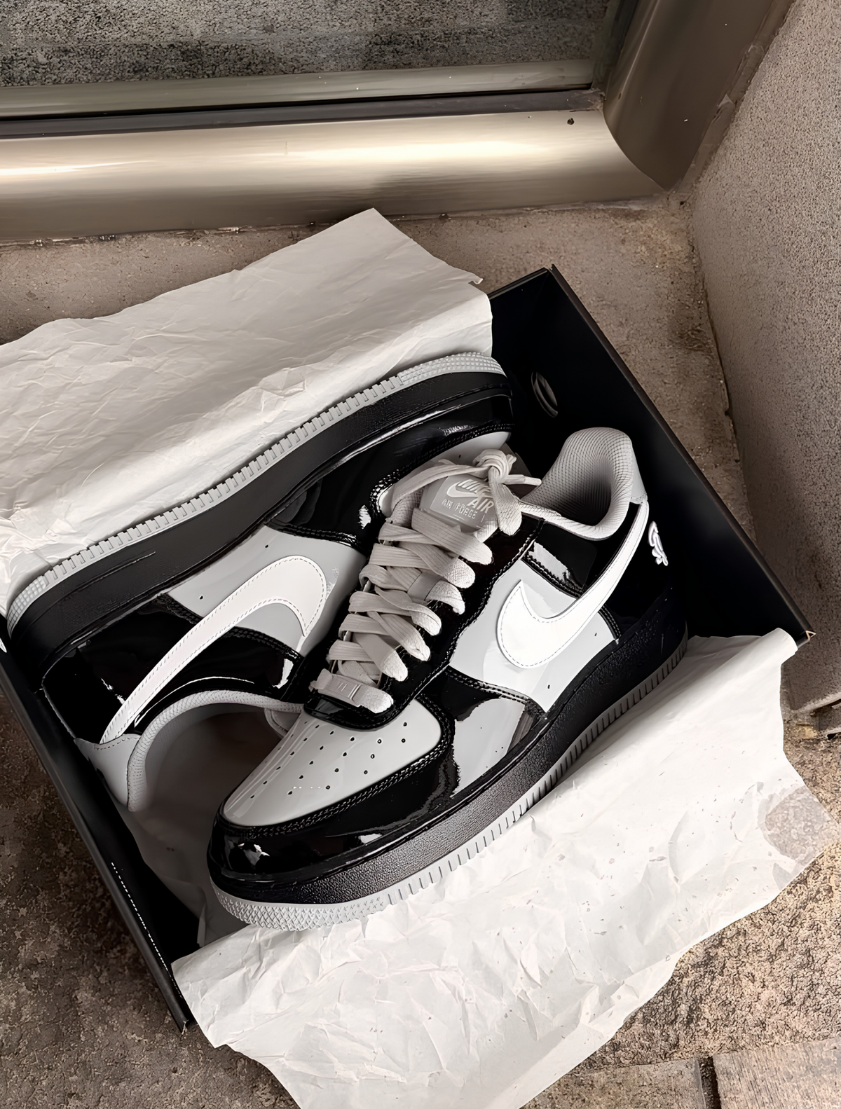 CENTRAL CEE’S SYNA WORLD X NIKE AIR FORCE 1 LIGHT SMOKE GREY