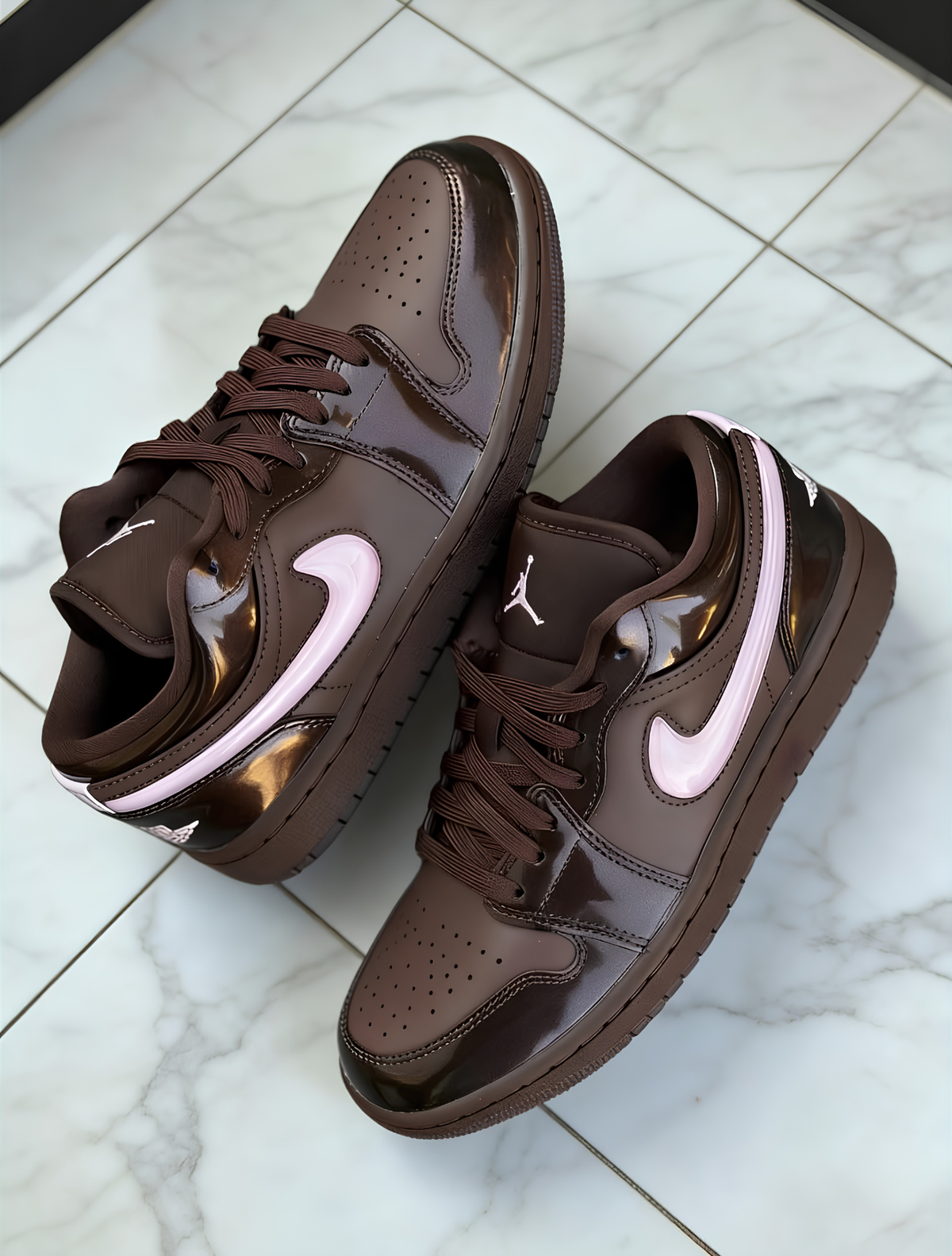 AIR JORDAN 1 LOW LIGHT CHOCOLATE VALENTINE’S DAY