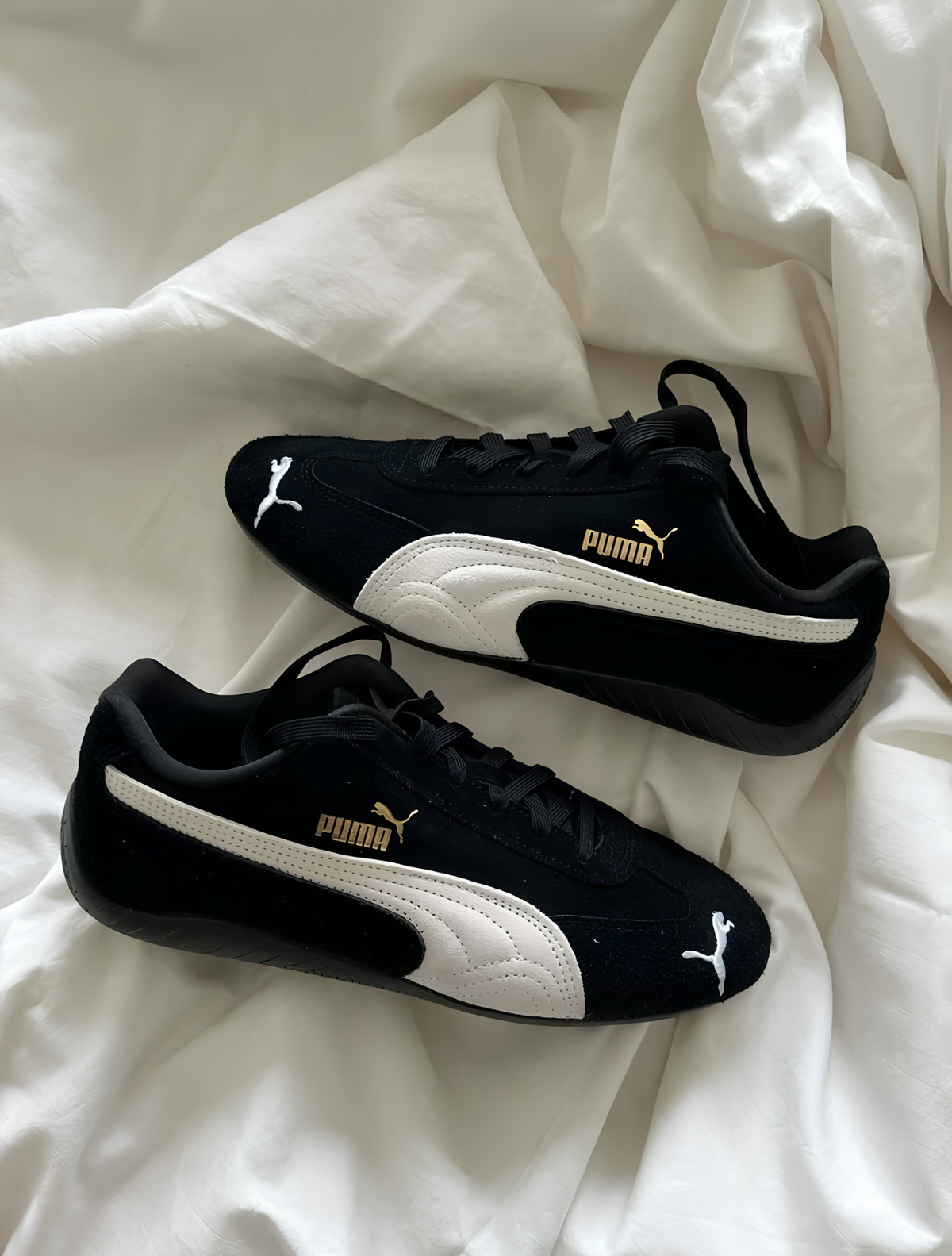 PUMA SPEEDCAT OG BLACK AND WHITE