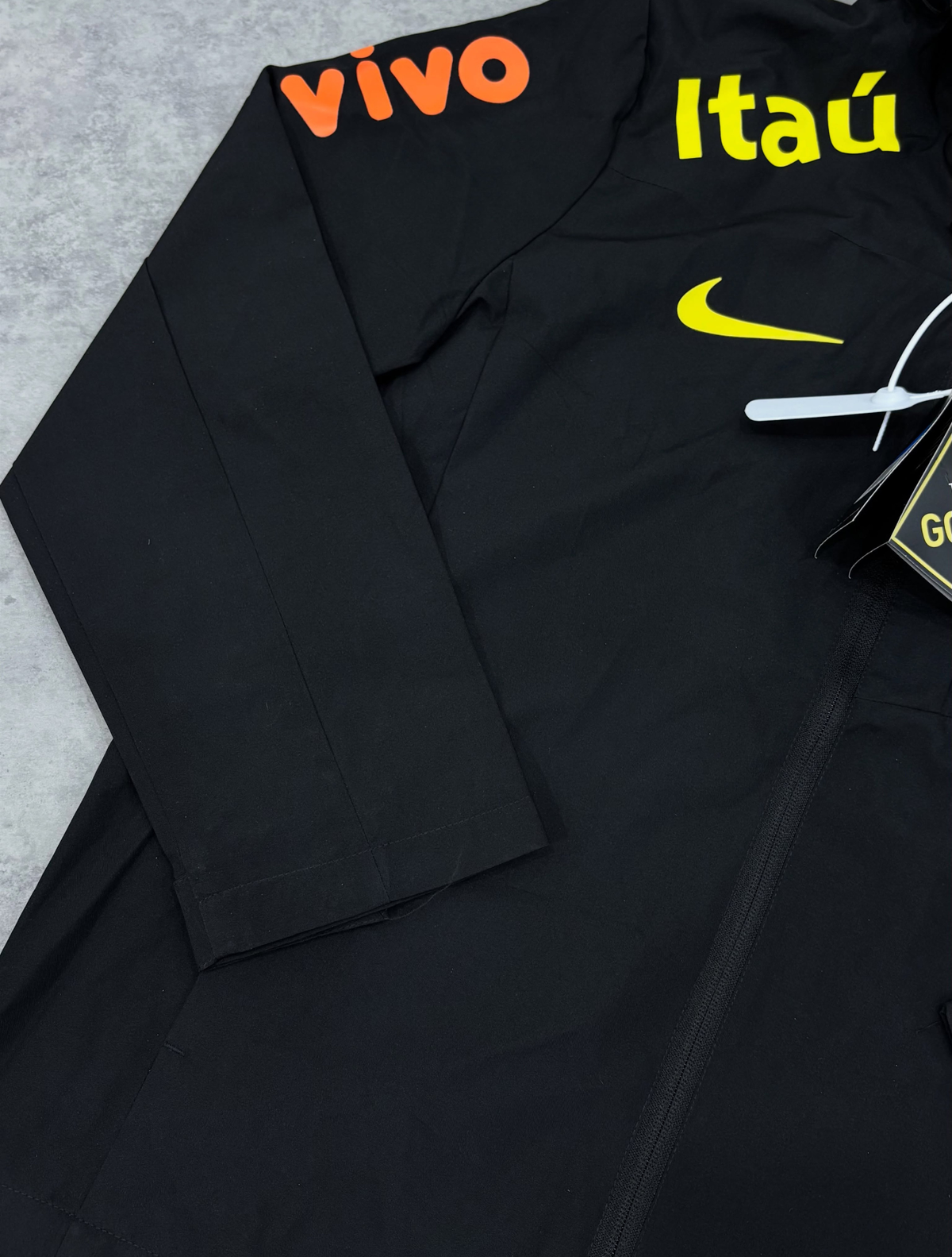 NIKE BRAZIL WINDBREAKER JACKET BLACK