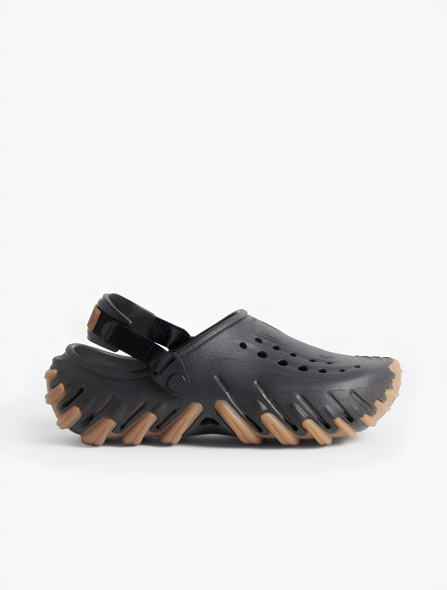 CROCS ECHO GUM CLOG BLACK