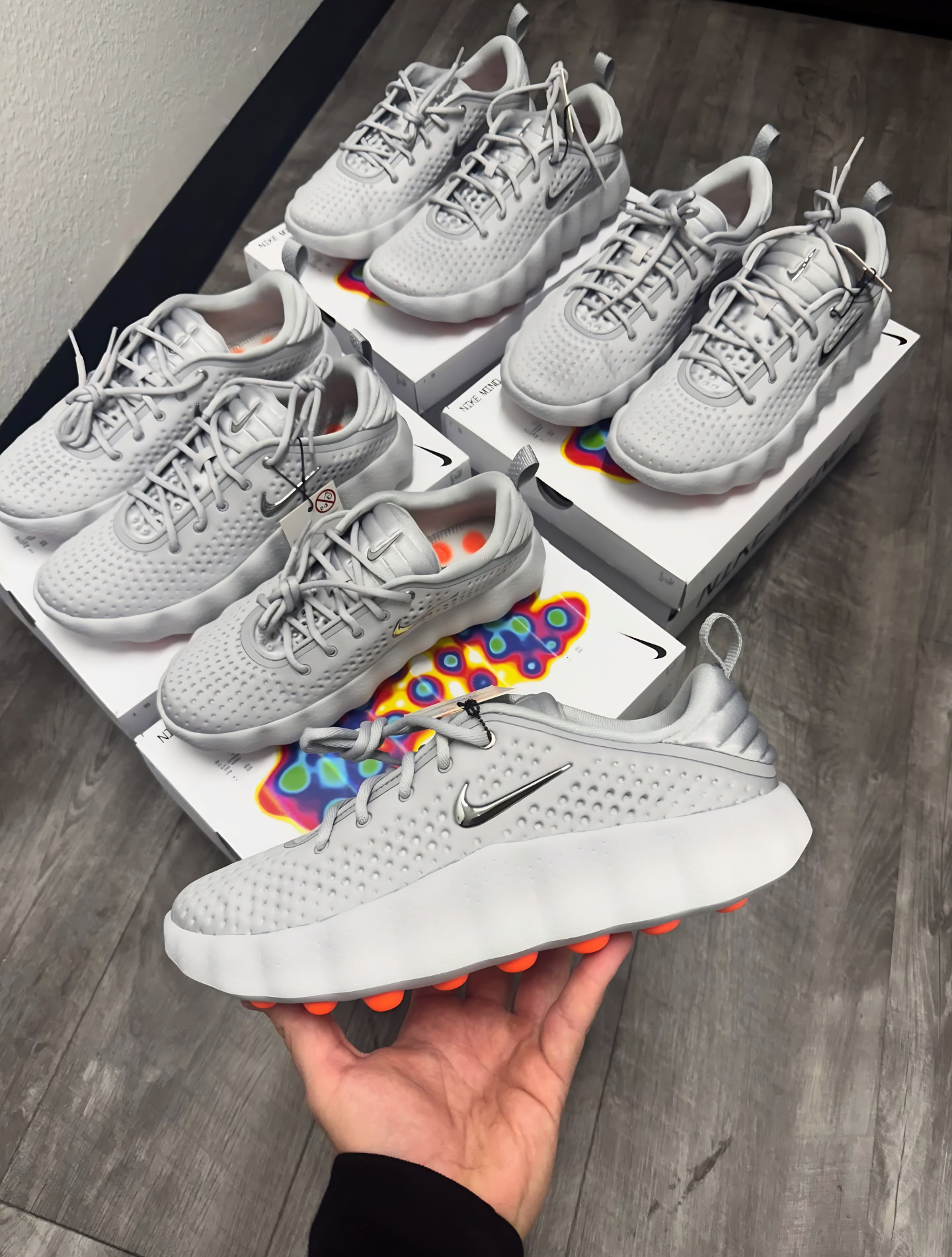 NIKE MIND 002 LIGHT SMOKE GREY