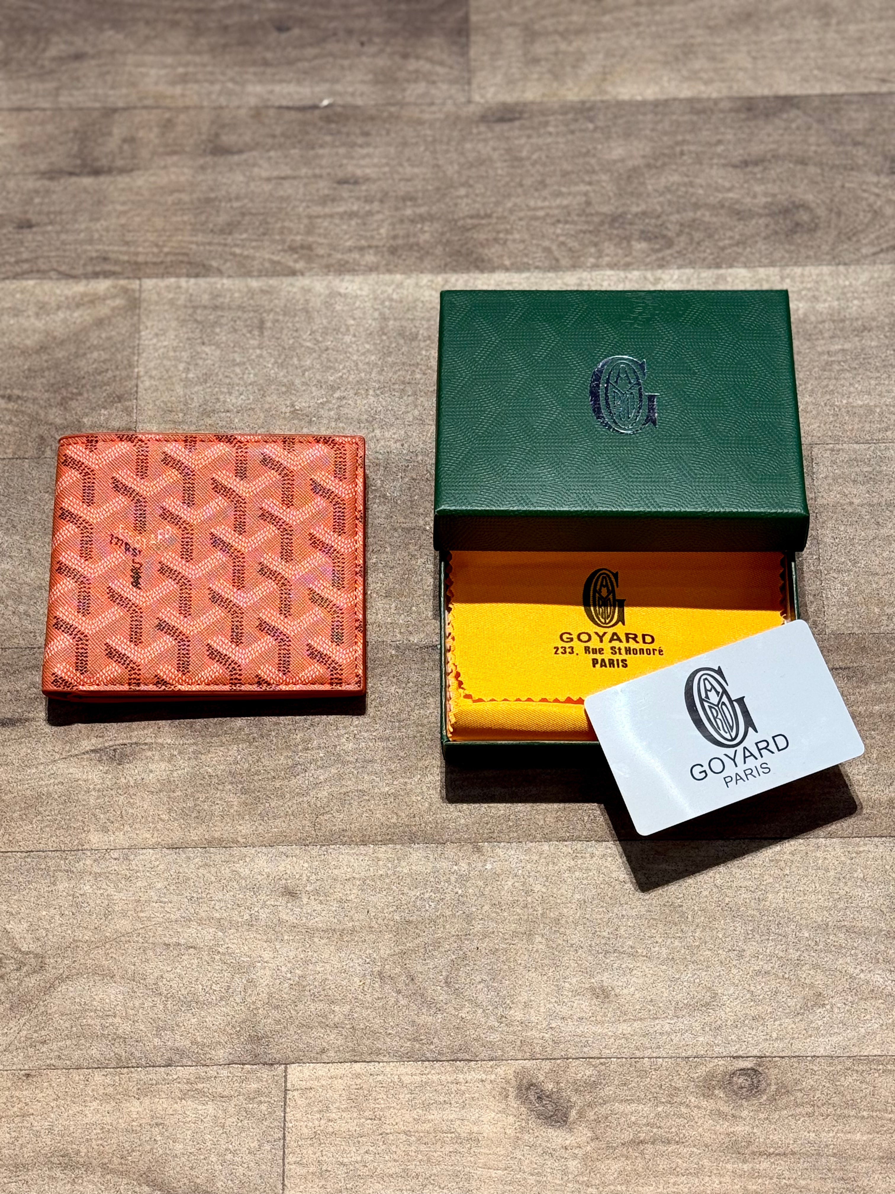 WALLET GOYARD ORANGE