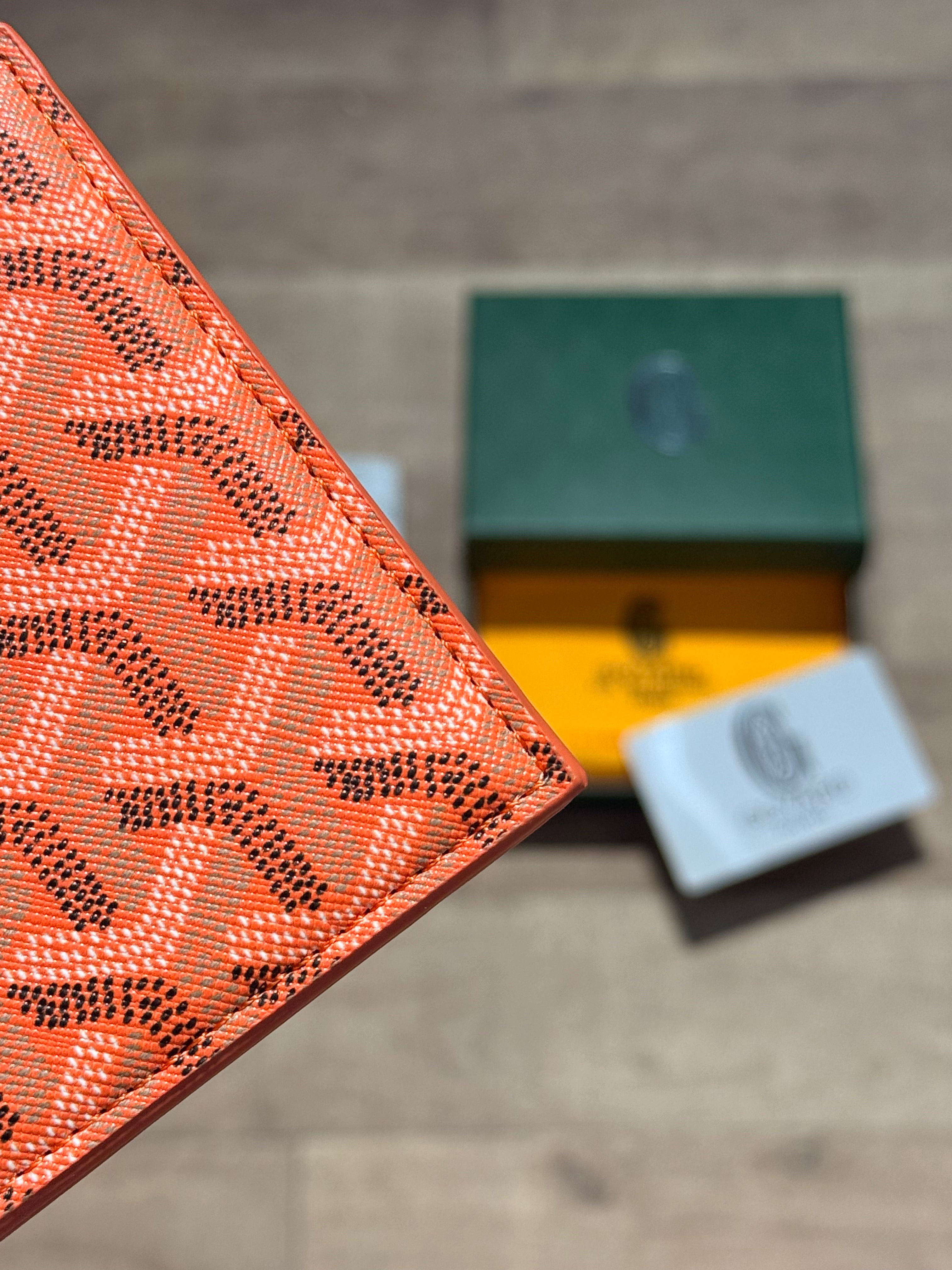 WALLET GOYARD ORANGE