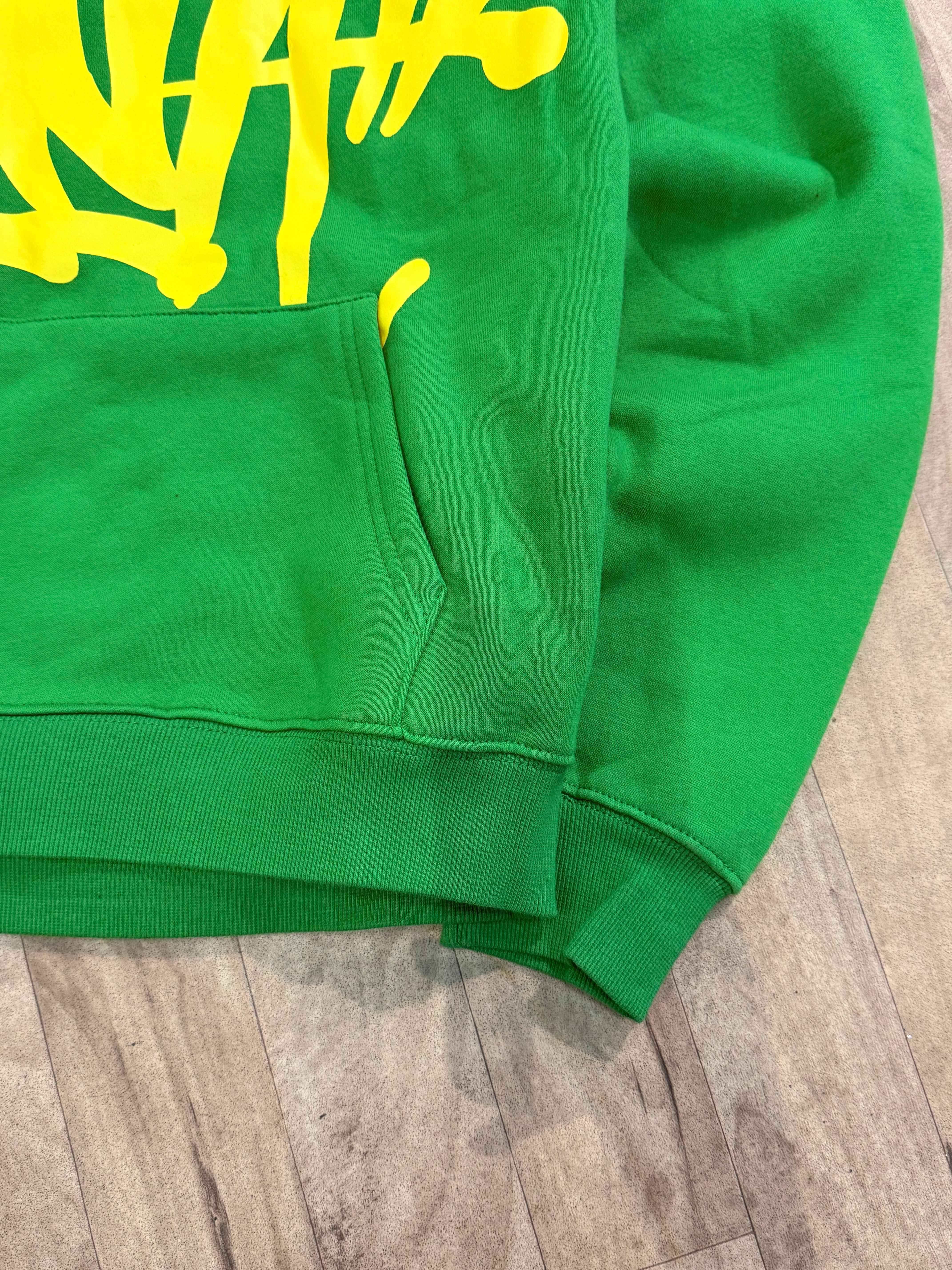 HOODIE SYNAWORLD GREEN X YELLOW