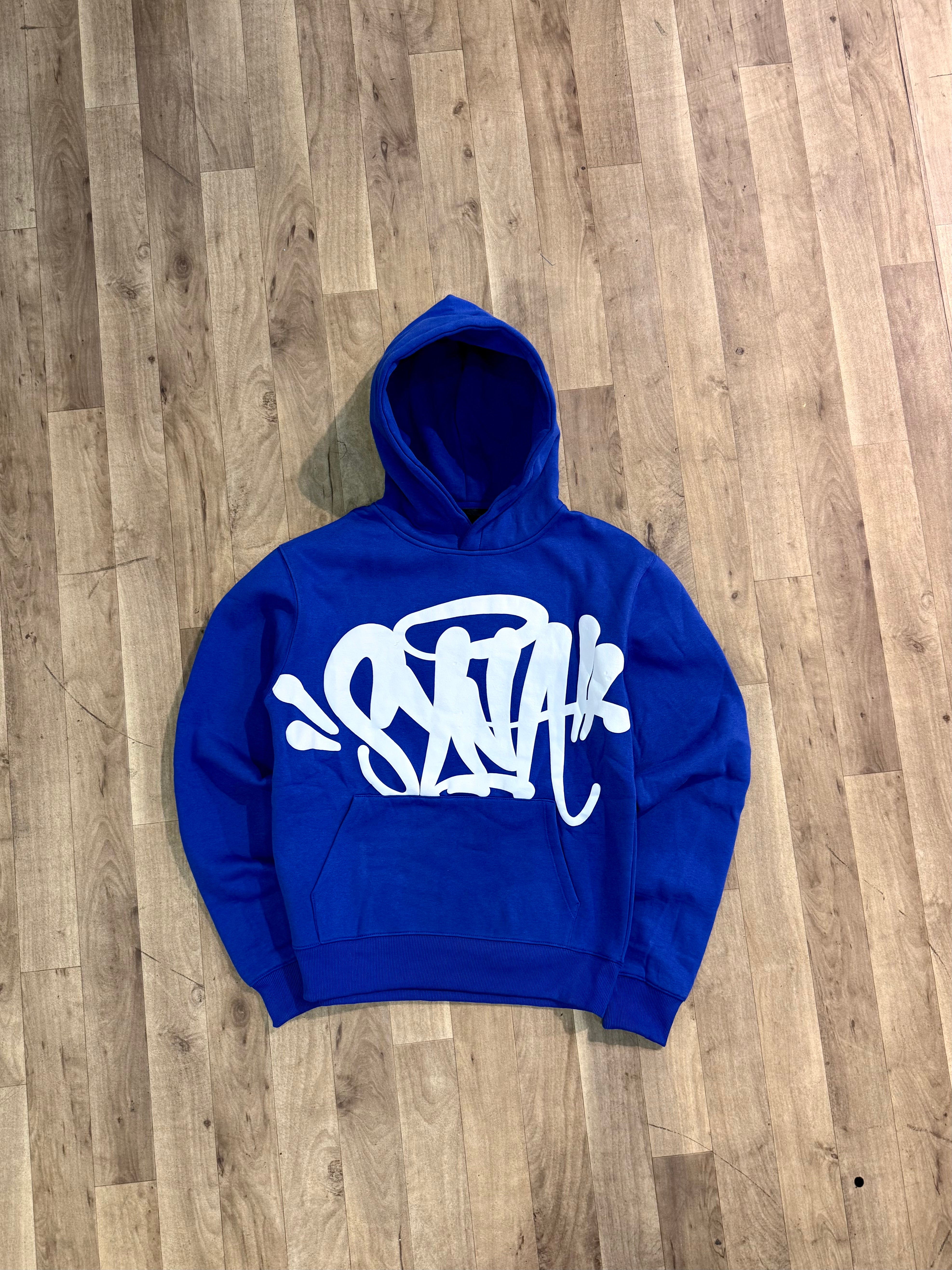 HOODIE SYNAWORLD BLEU
