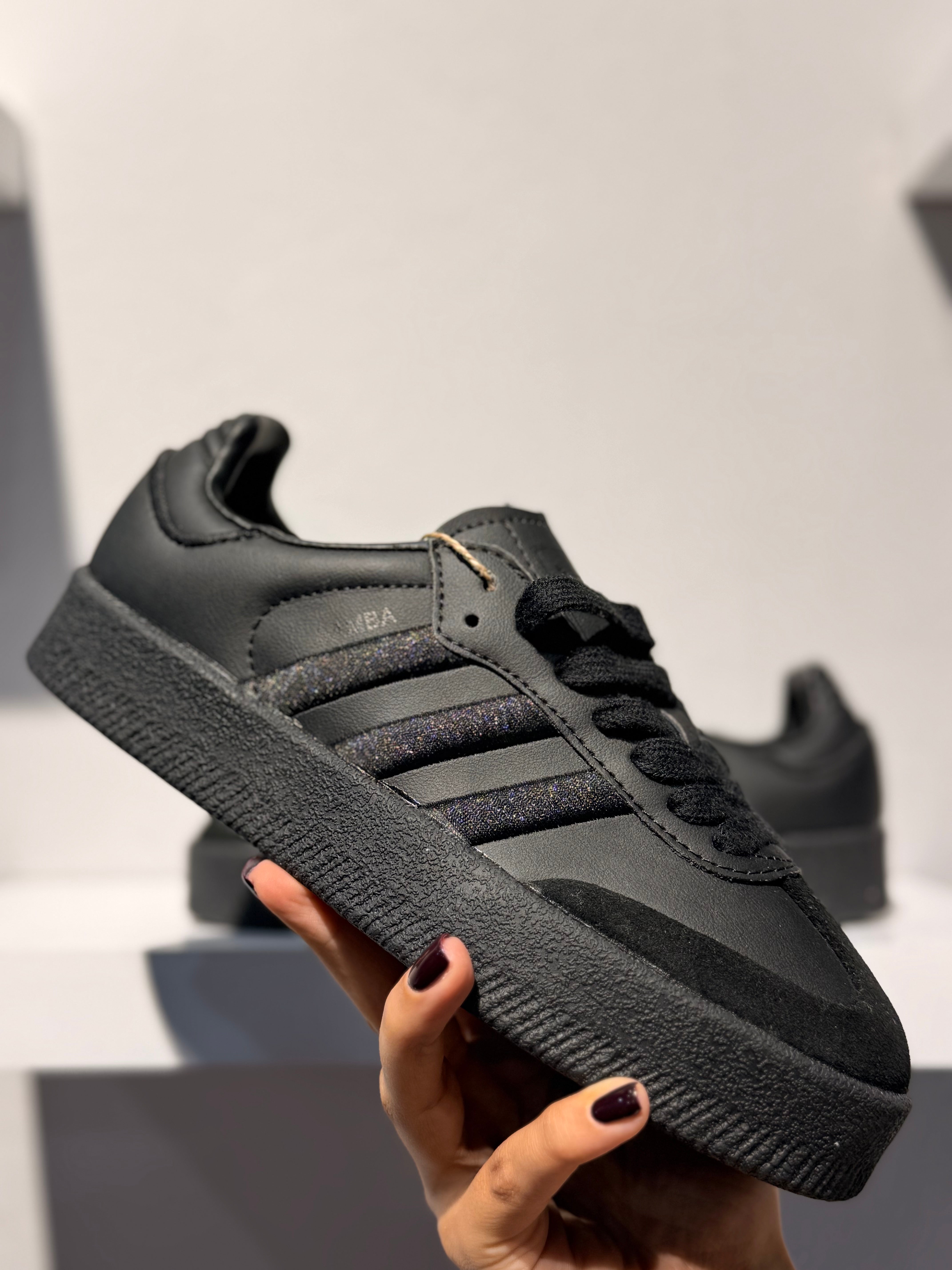 ADIDAS SAMBA XLG TRIPLE BLACK