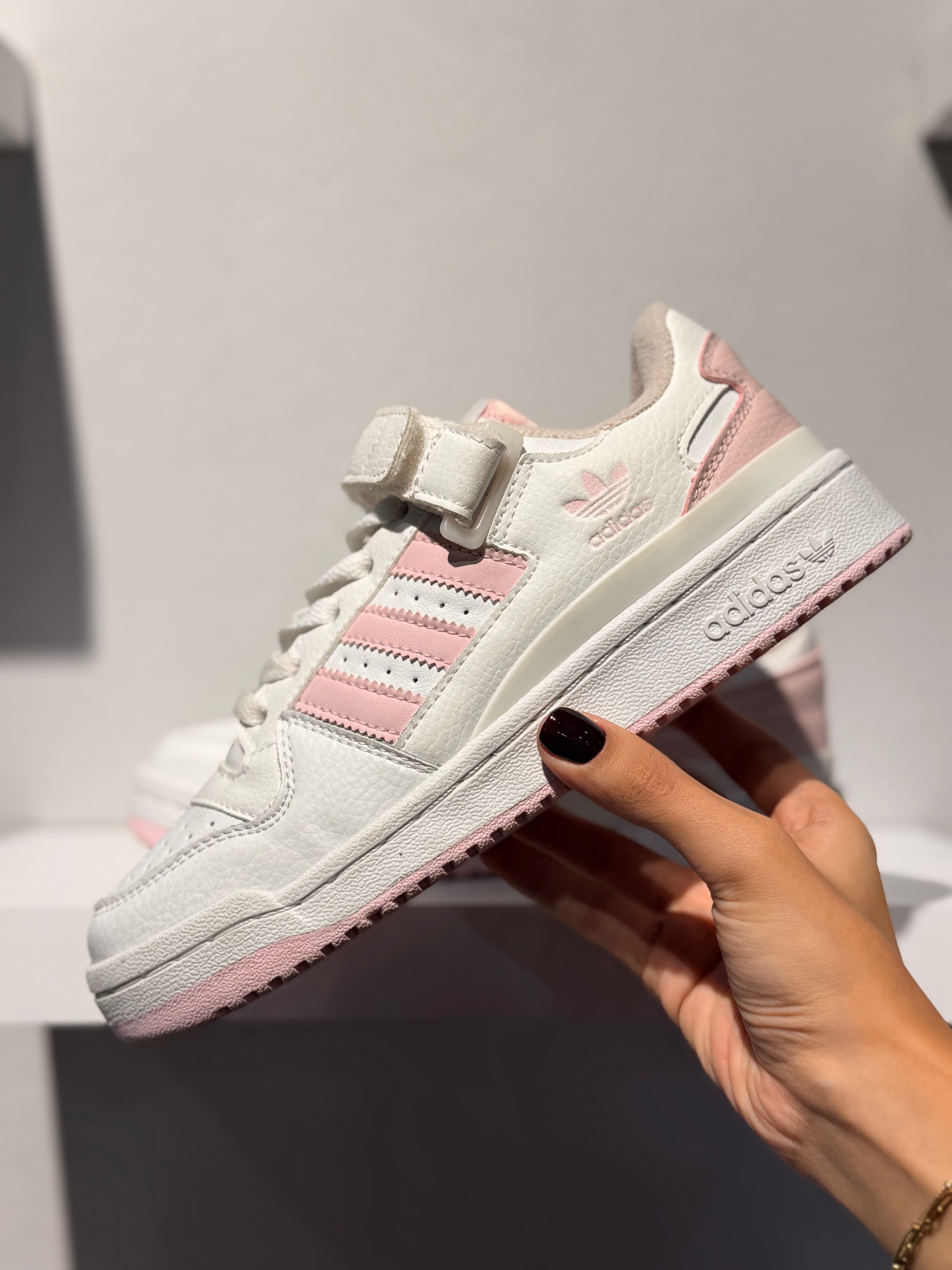 ADIDAS FORUM LOW WHITE PINK
