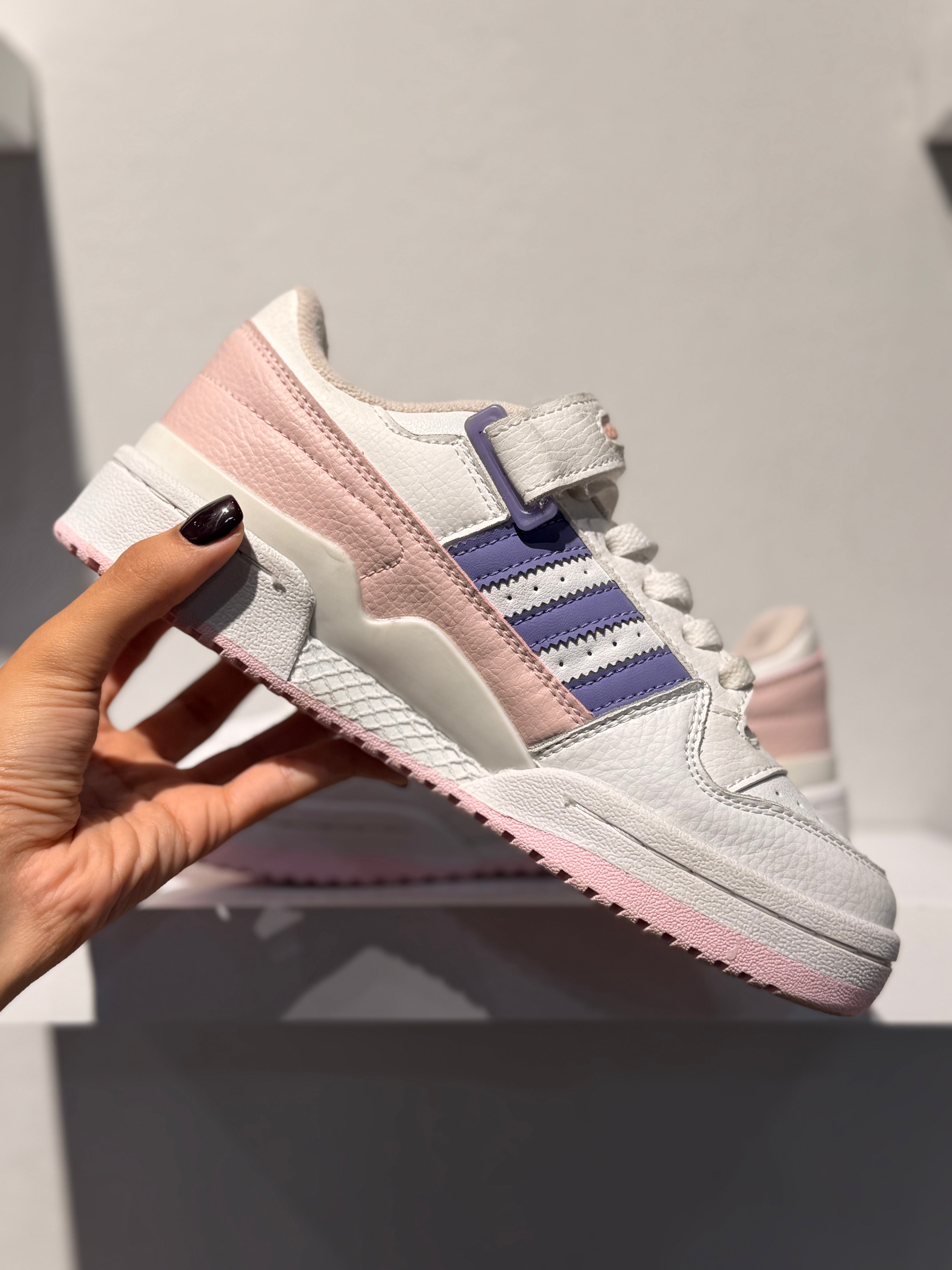 ADIDAS FORUM LOW WHITE PINK