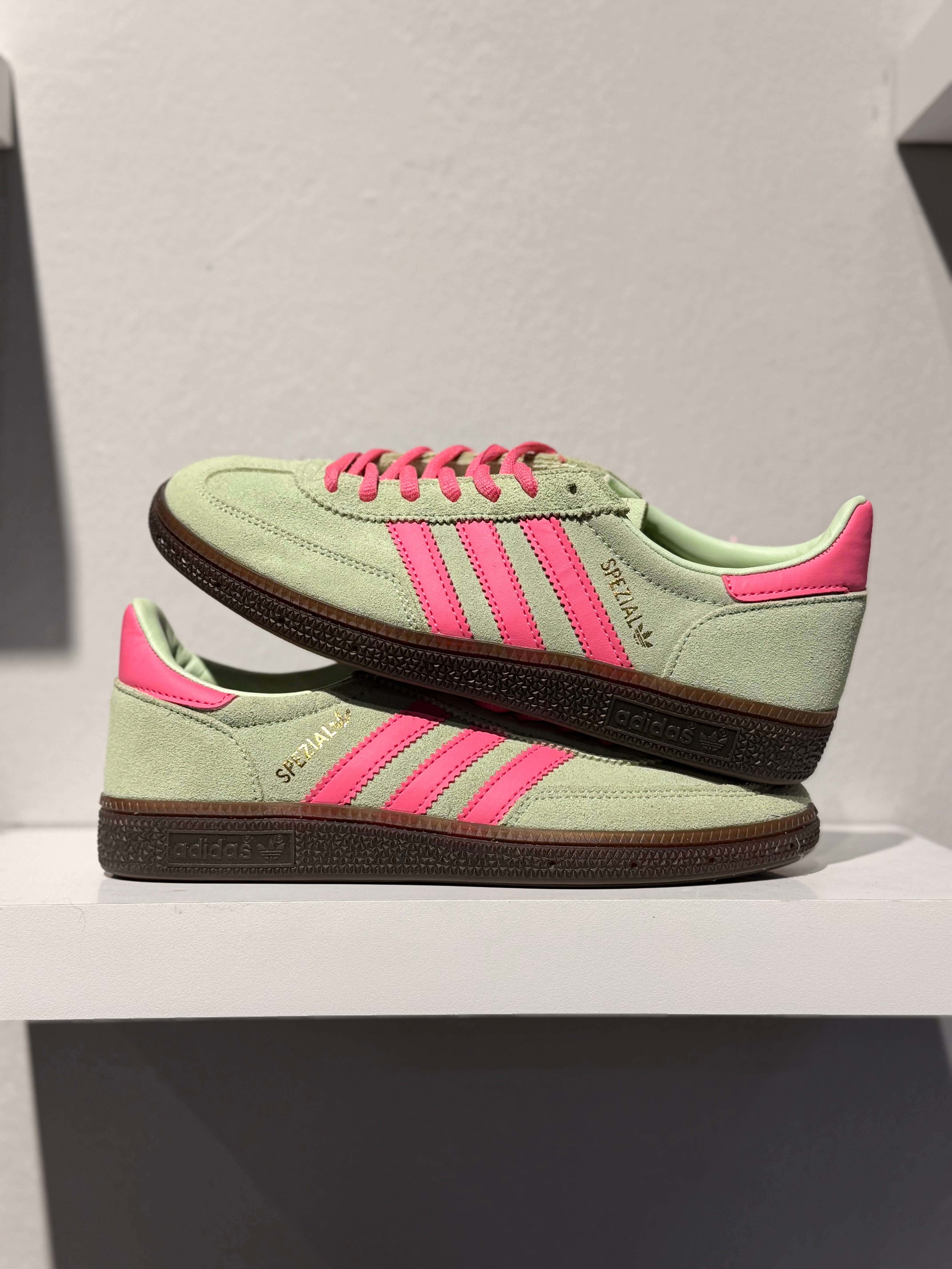 ADIDAS HANDBALL SPEZIAL GREEN LUCID PINK