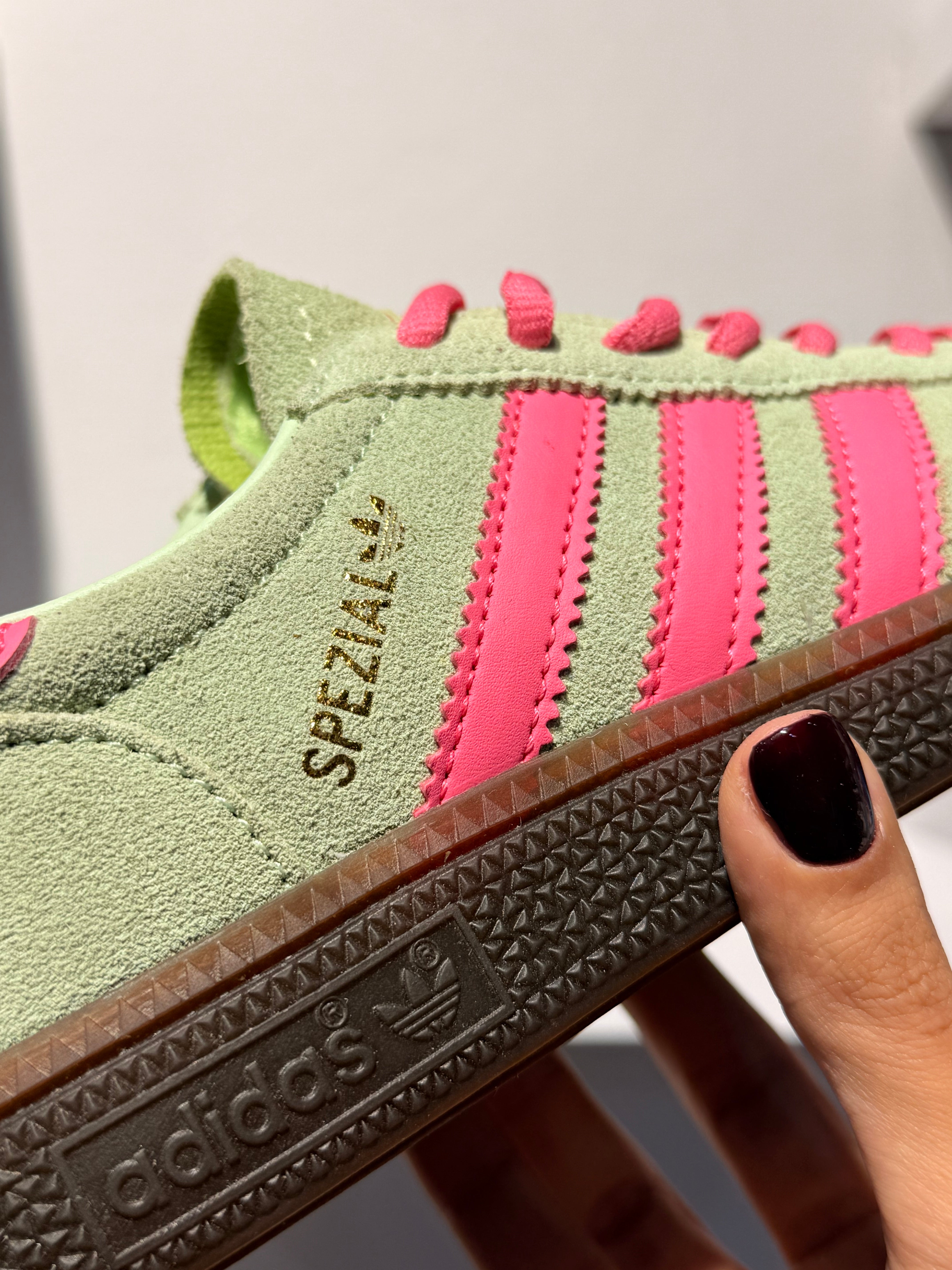 ADIDAS HANDBALL SPEZIAL GREEN LUCID PINK
