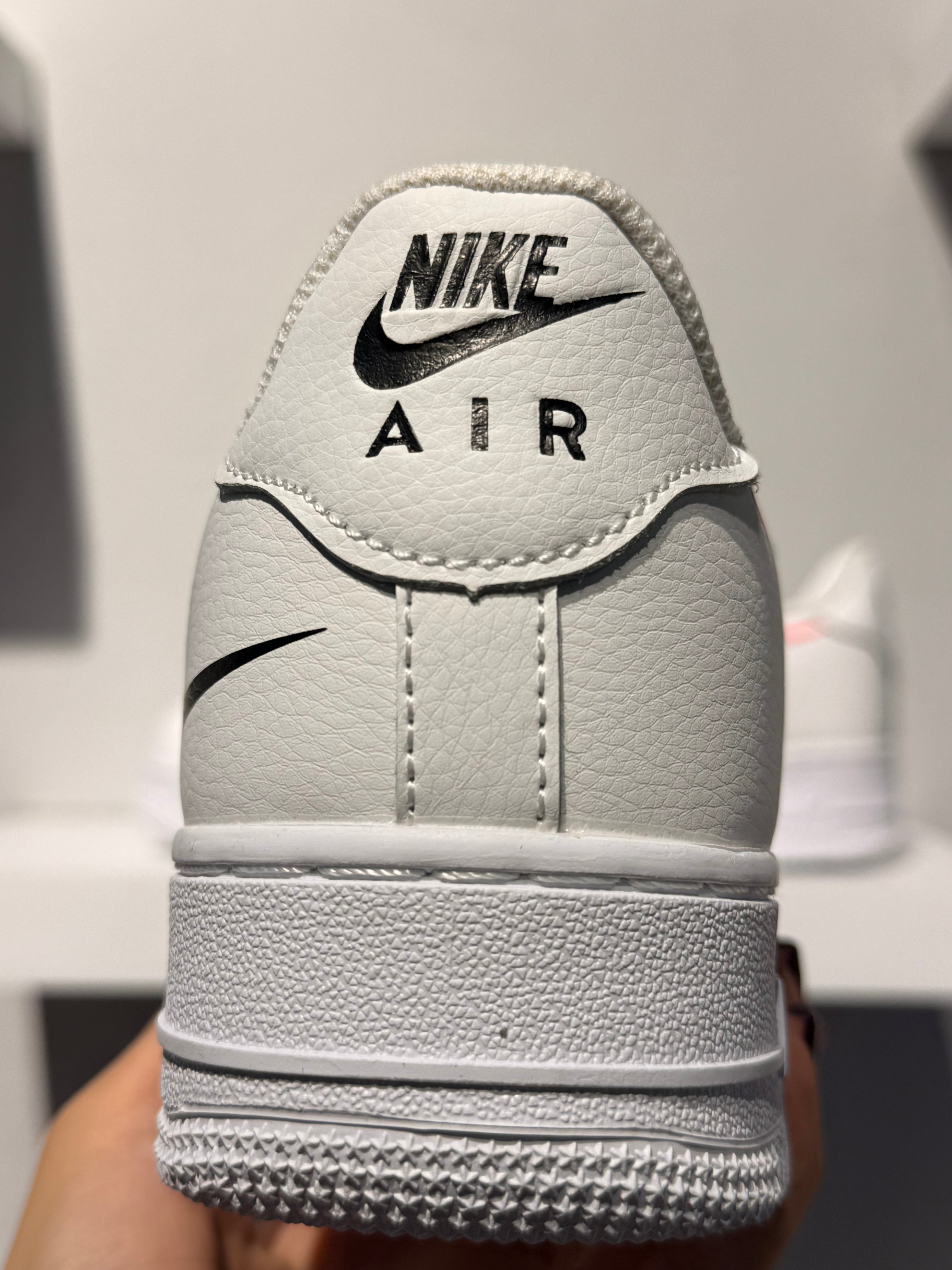 NIKE AIR FORCE 1 LOW 07 QUADRUPLE SWOOSH WHITE