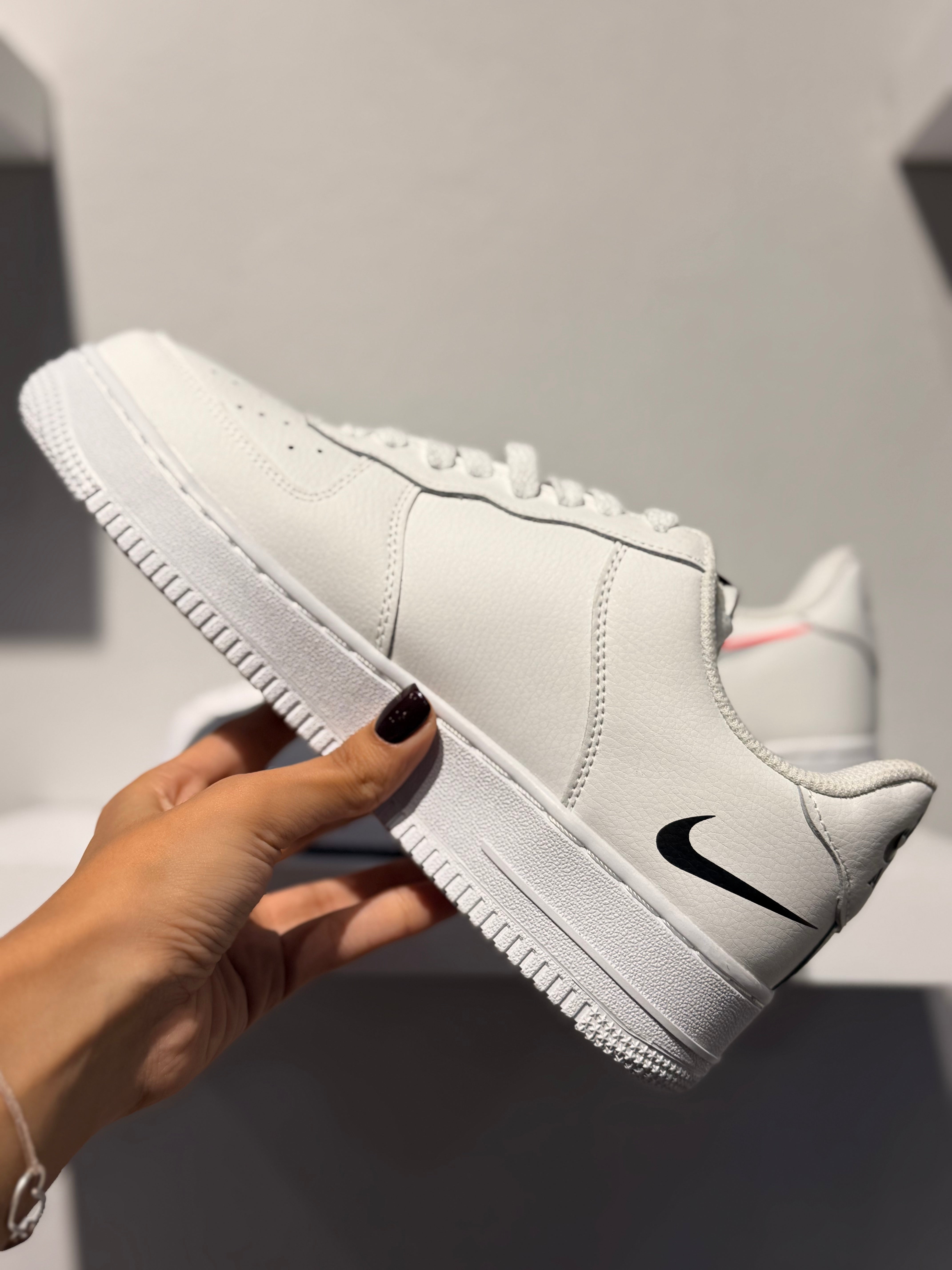 NIKE AIR FORCE 1 LOW 07 QUADRUPLE SWOOSH WHITE