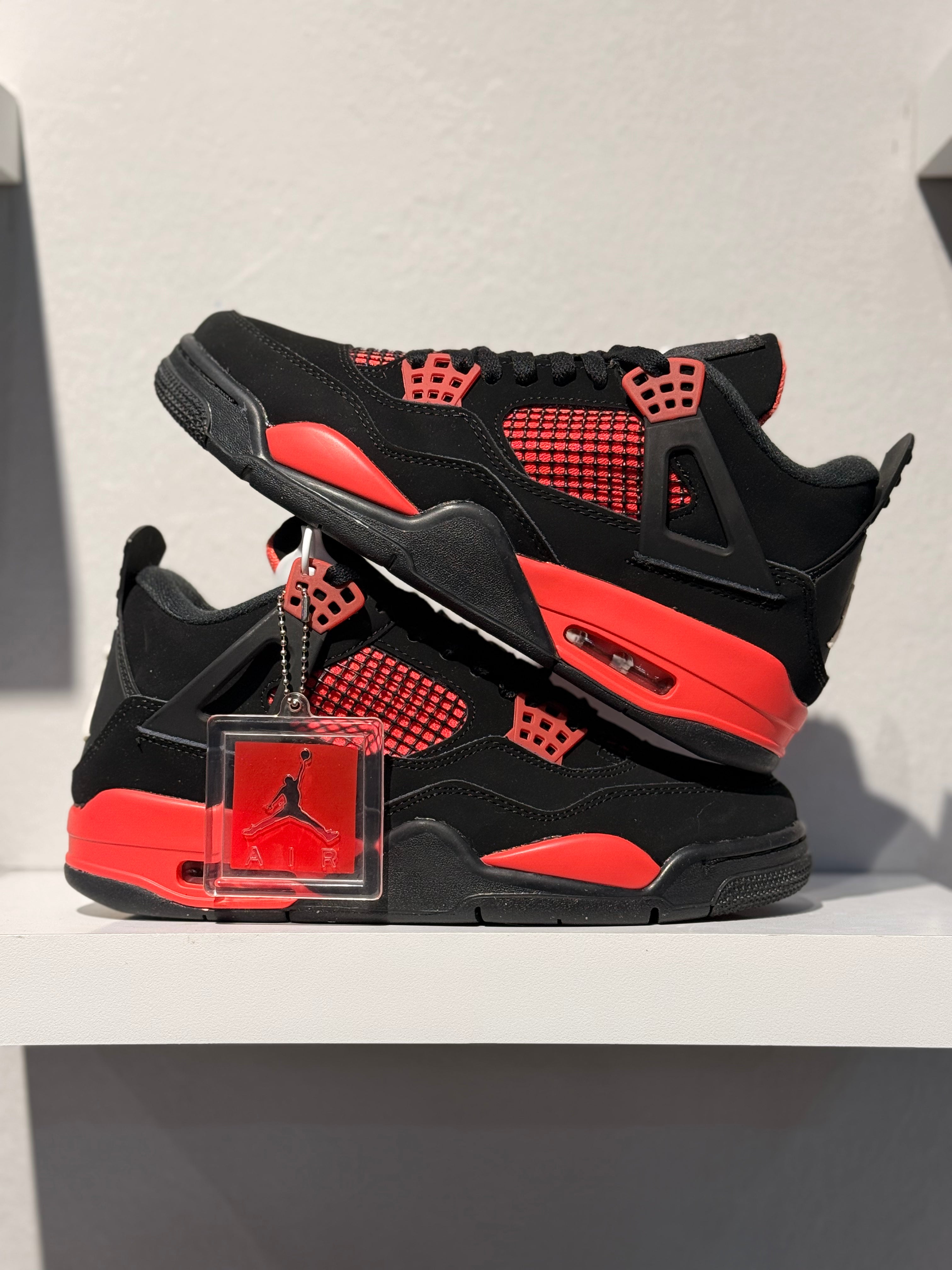 NIKE JORDAN 4 RETRO RED THUNDER