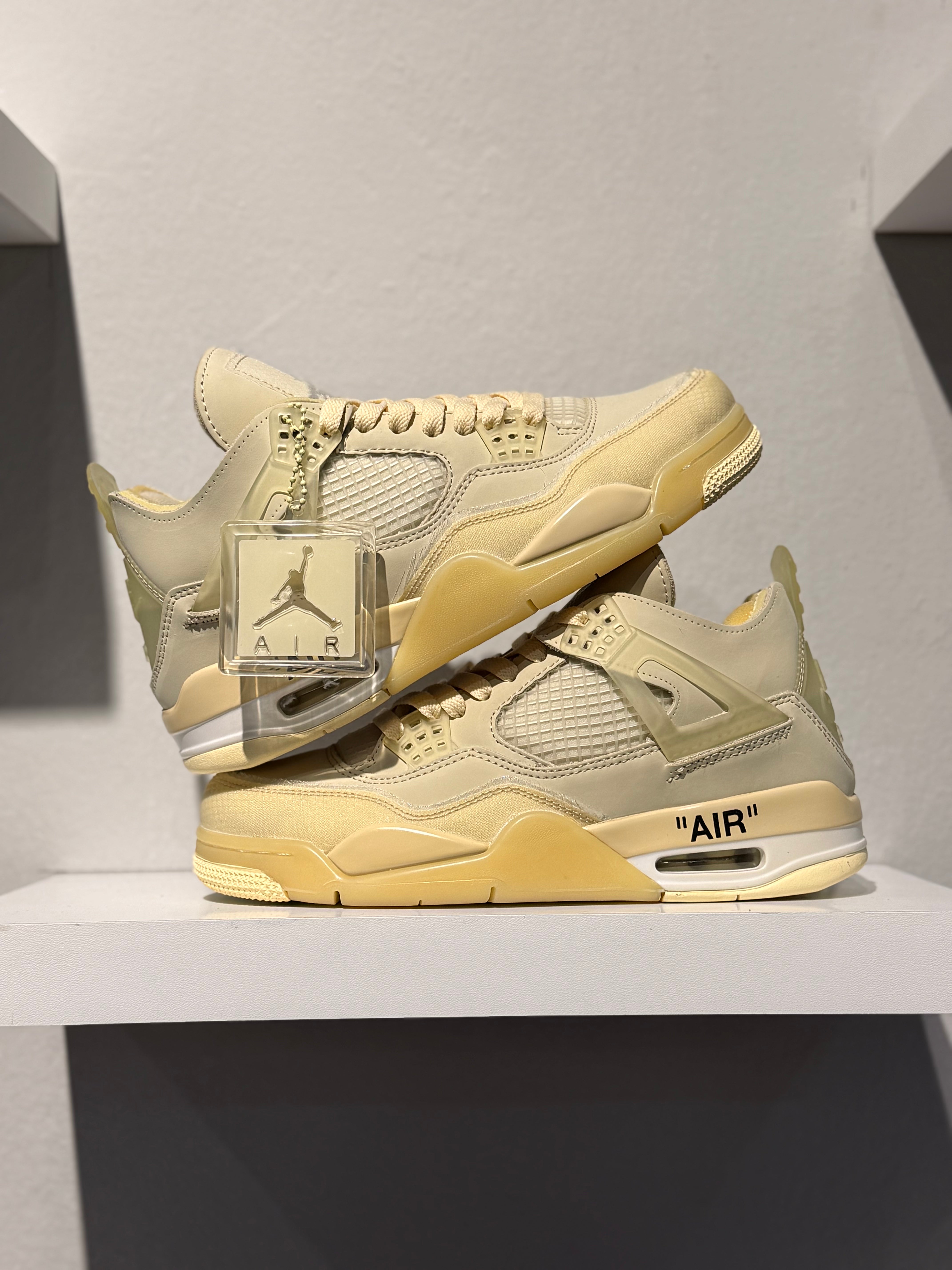 JORDAN 4 OFF WHITE