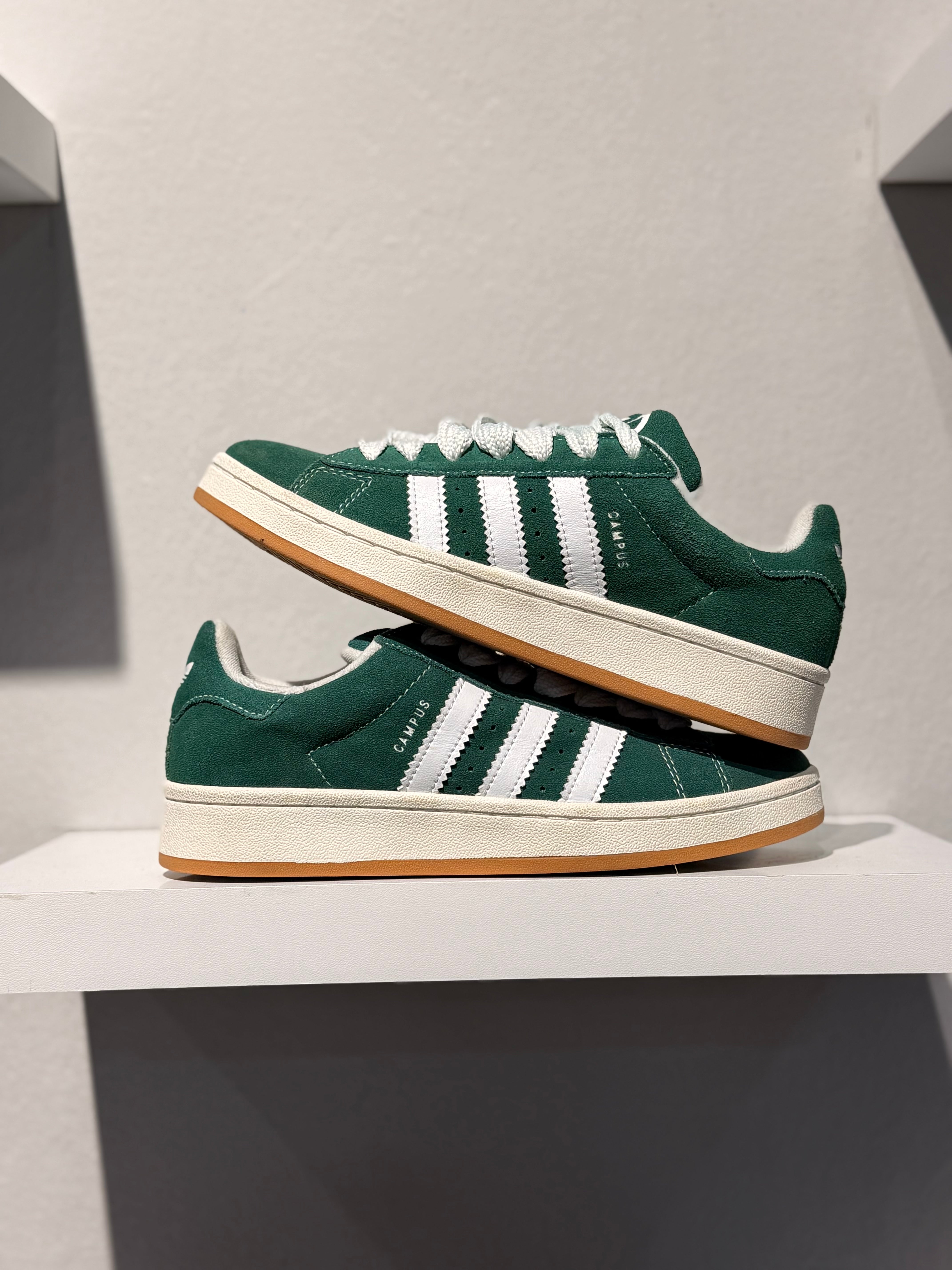 ADIDAS CAMPUS 00S J DARK GREEN WHITE
