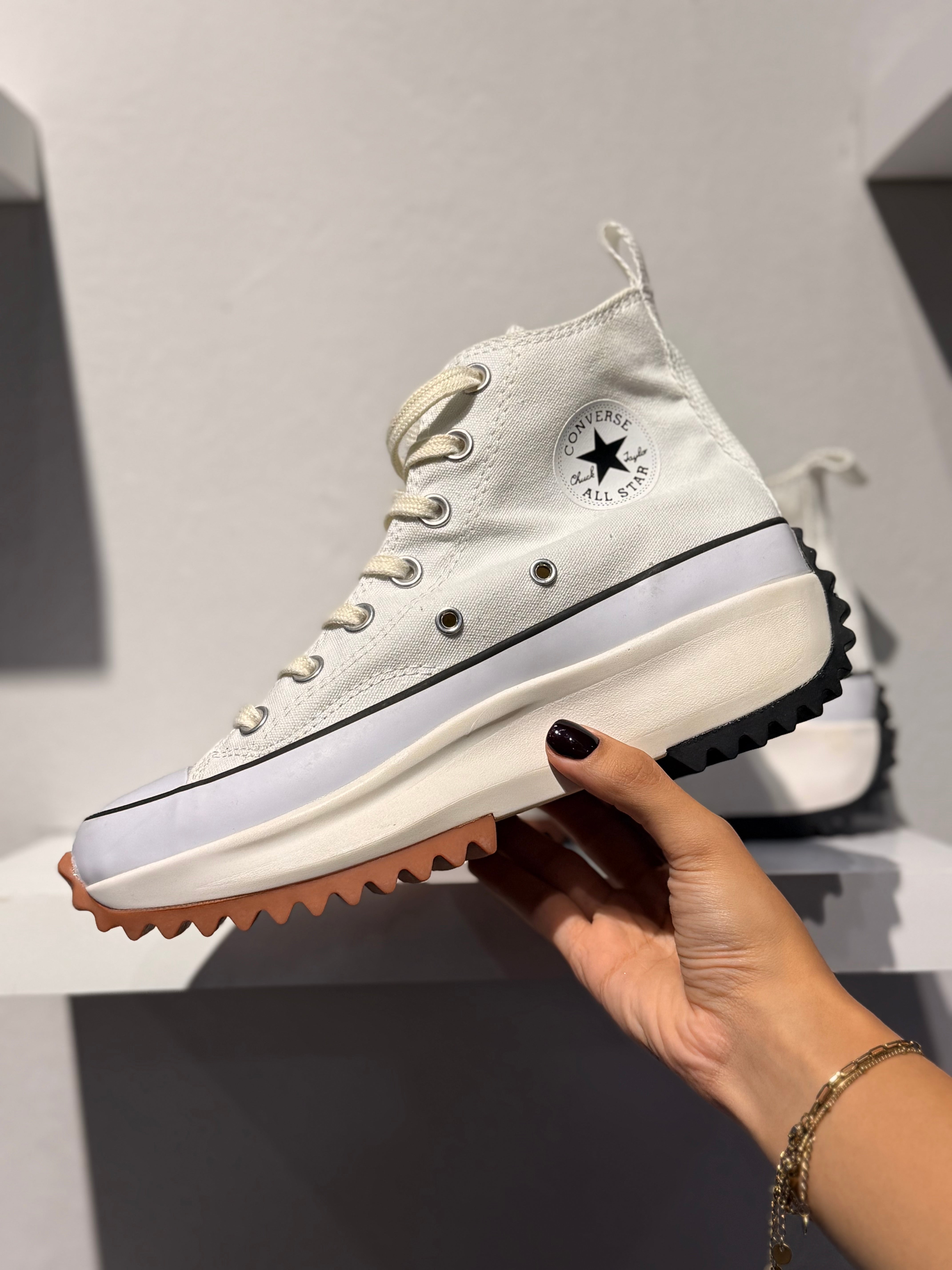 CONVERSE WHITE RUN STAR HIKE