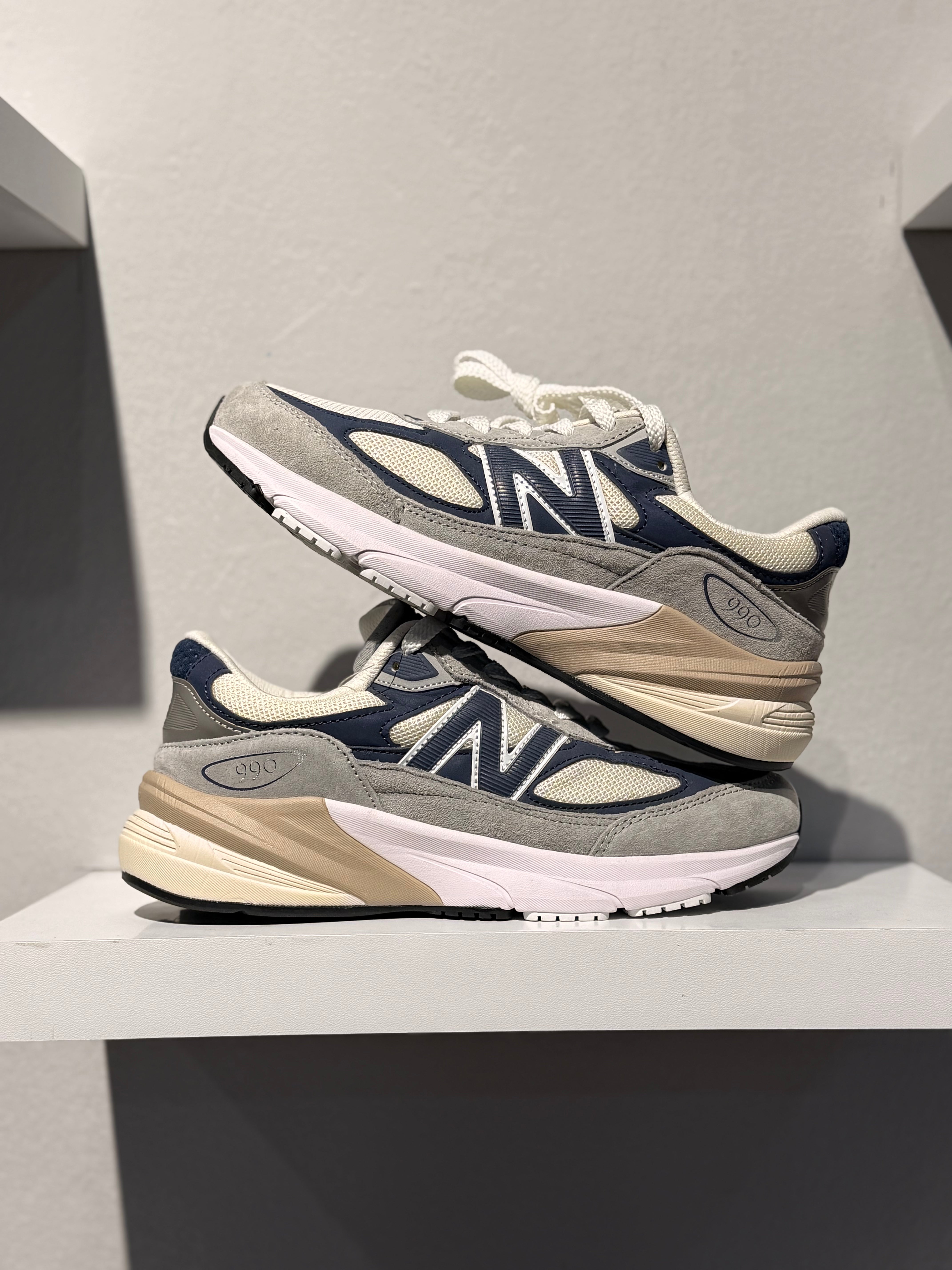 NEW BALANCE 990V6 GREY NAVY