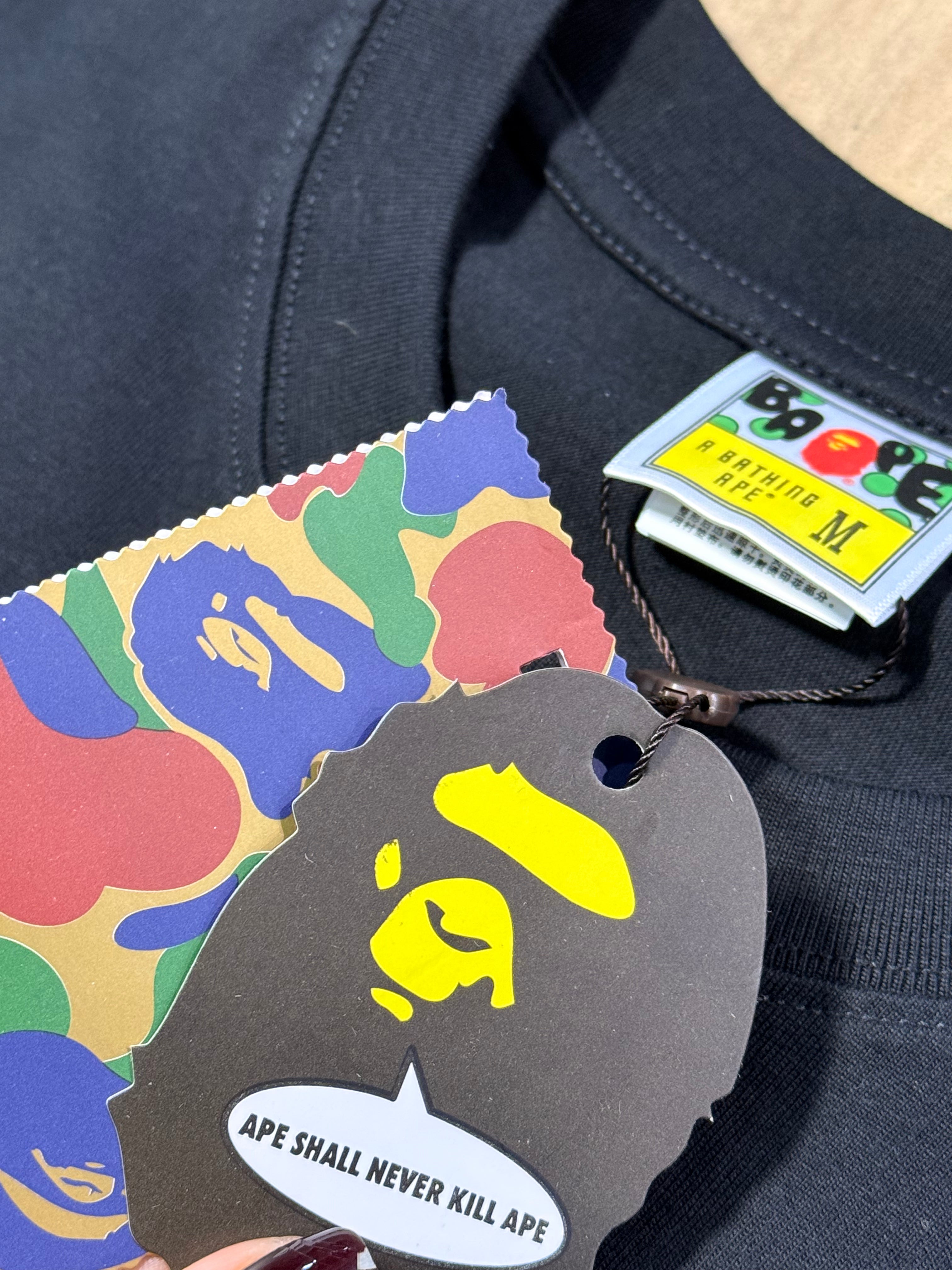 A BATHING APE BIG HEAD TEE