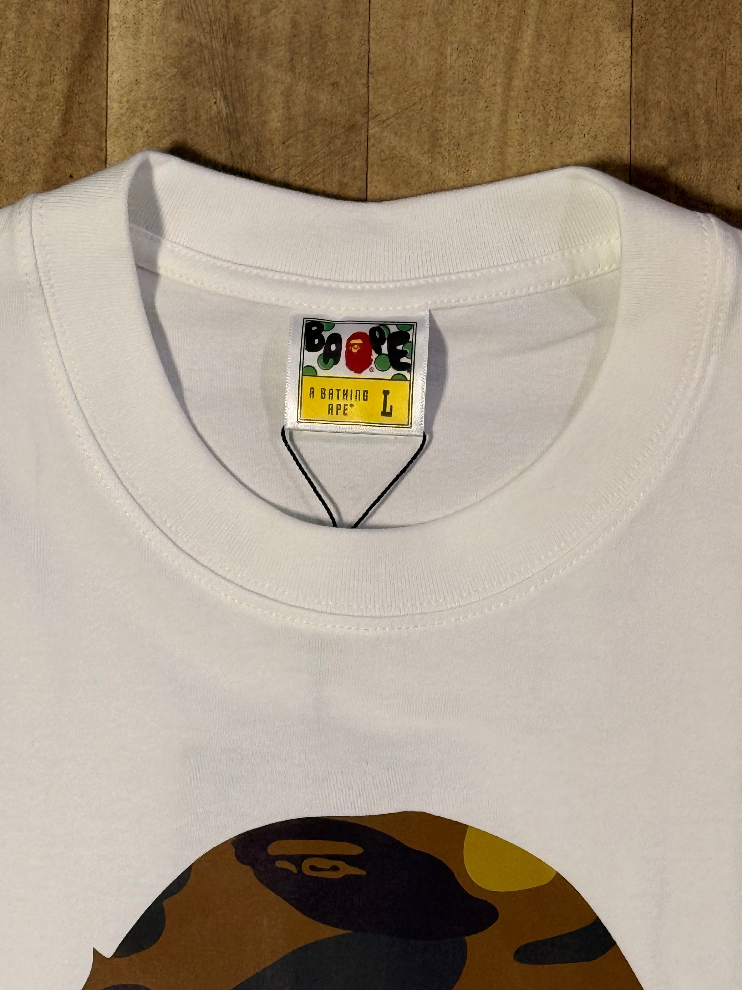 A BATHING APE BIG HEAD TEE