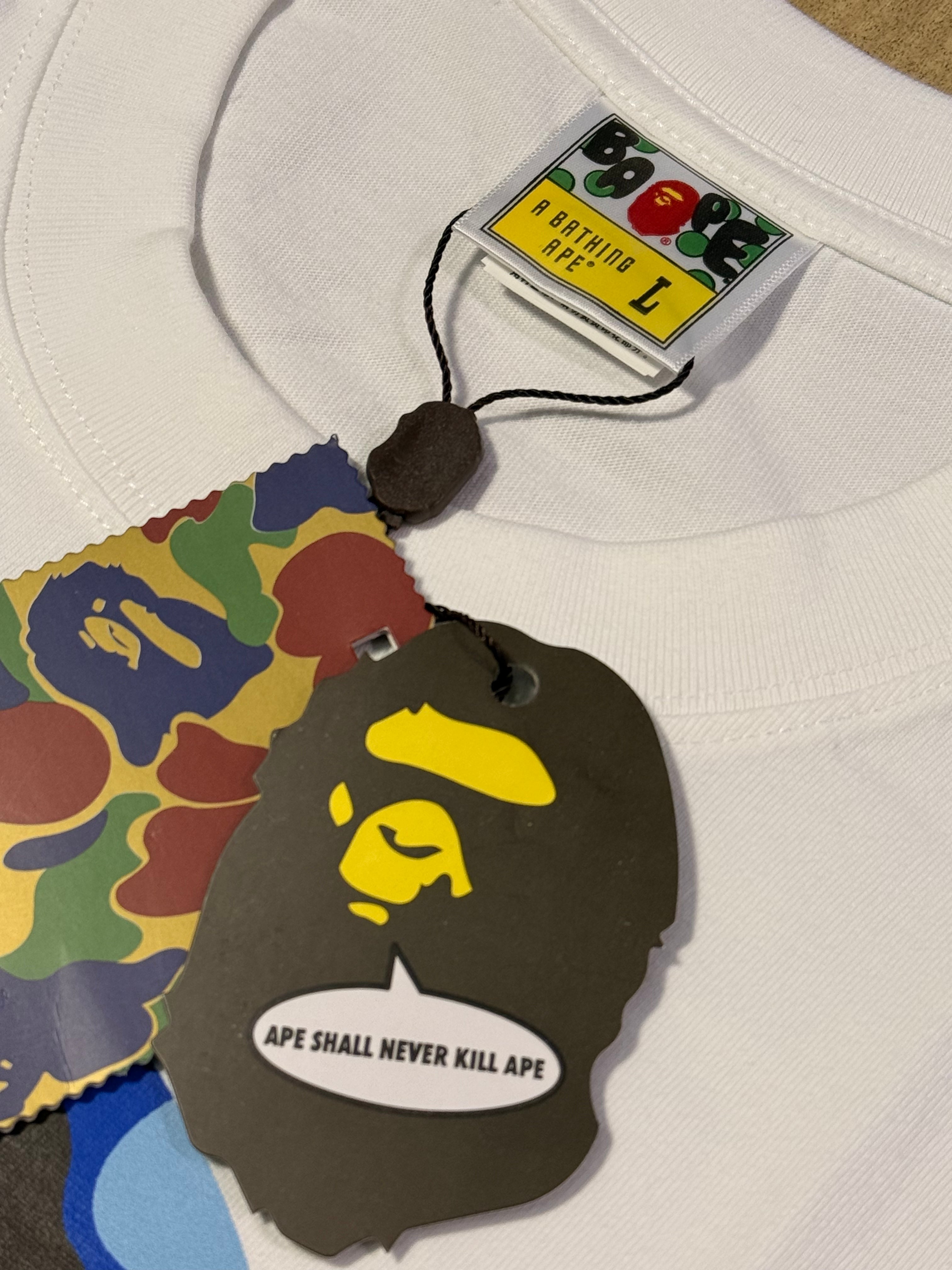 T-SHIRT A BATHING APE BIG HEAD TEE