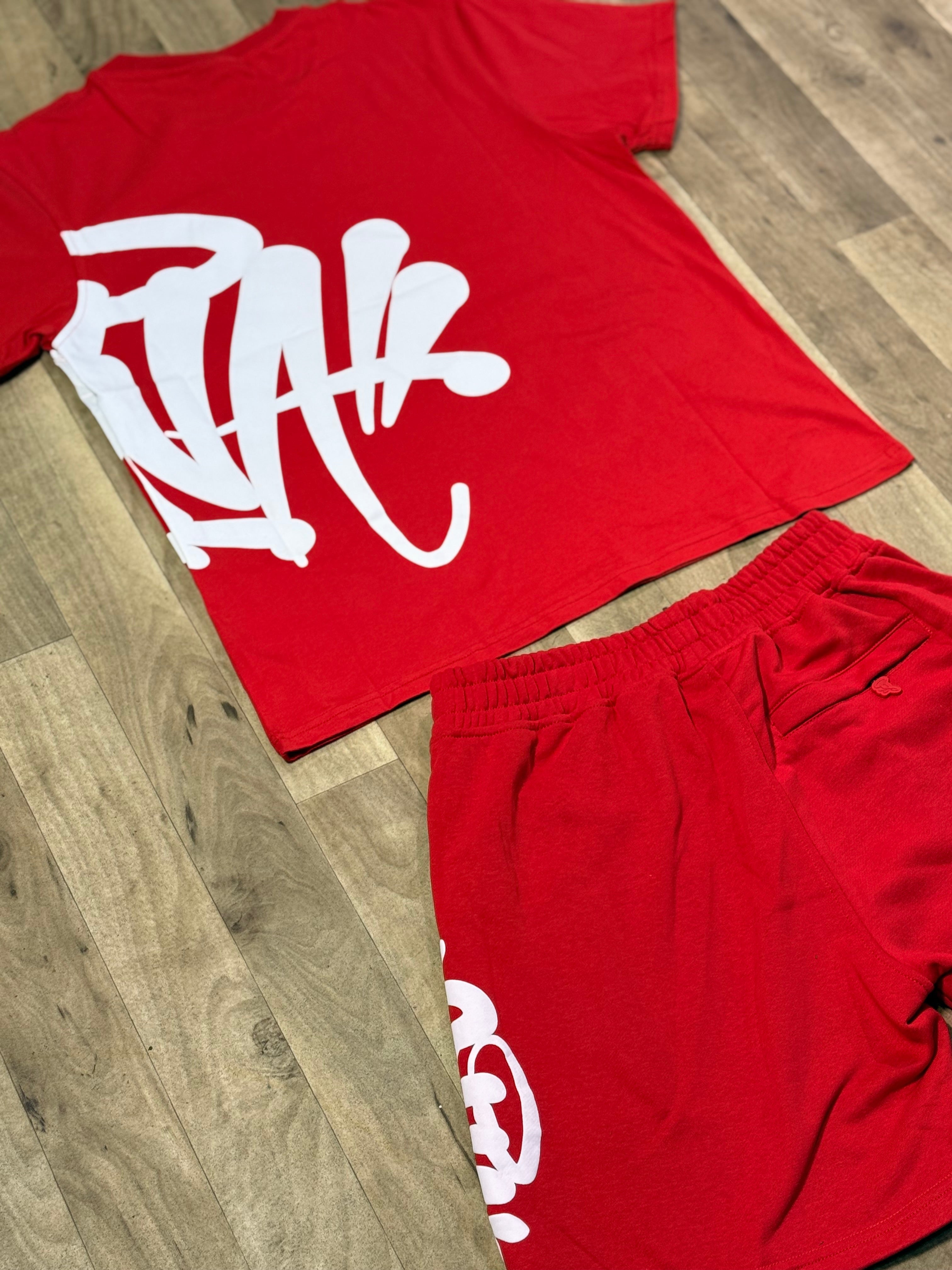 SYNA WORLD SET RED WHITE