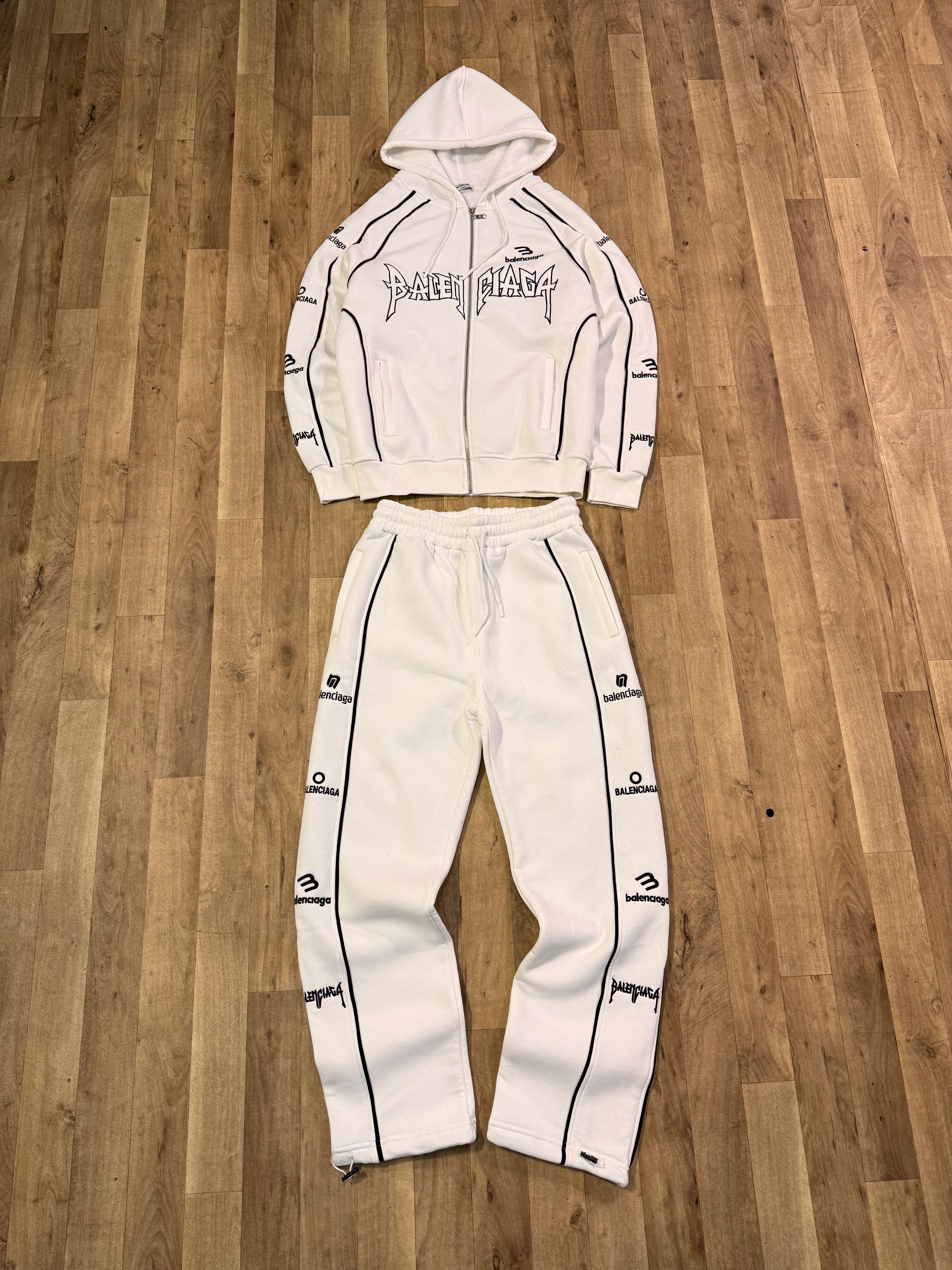 BALENCIAGA TRACKSUIT WHITE