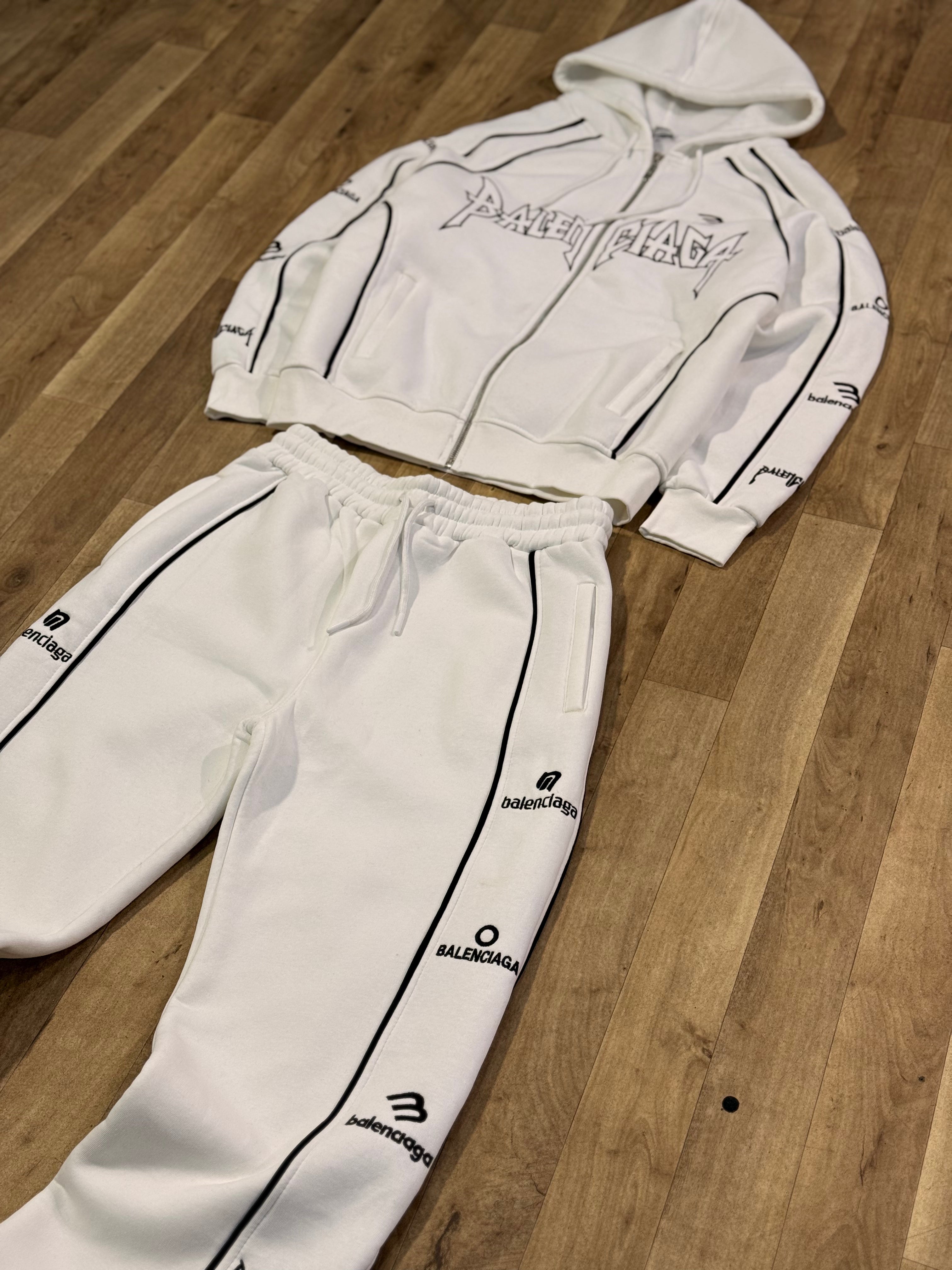 BALENCIAGA TRACKSUIT WHITE