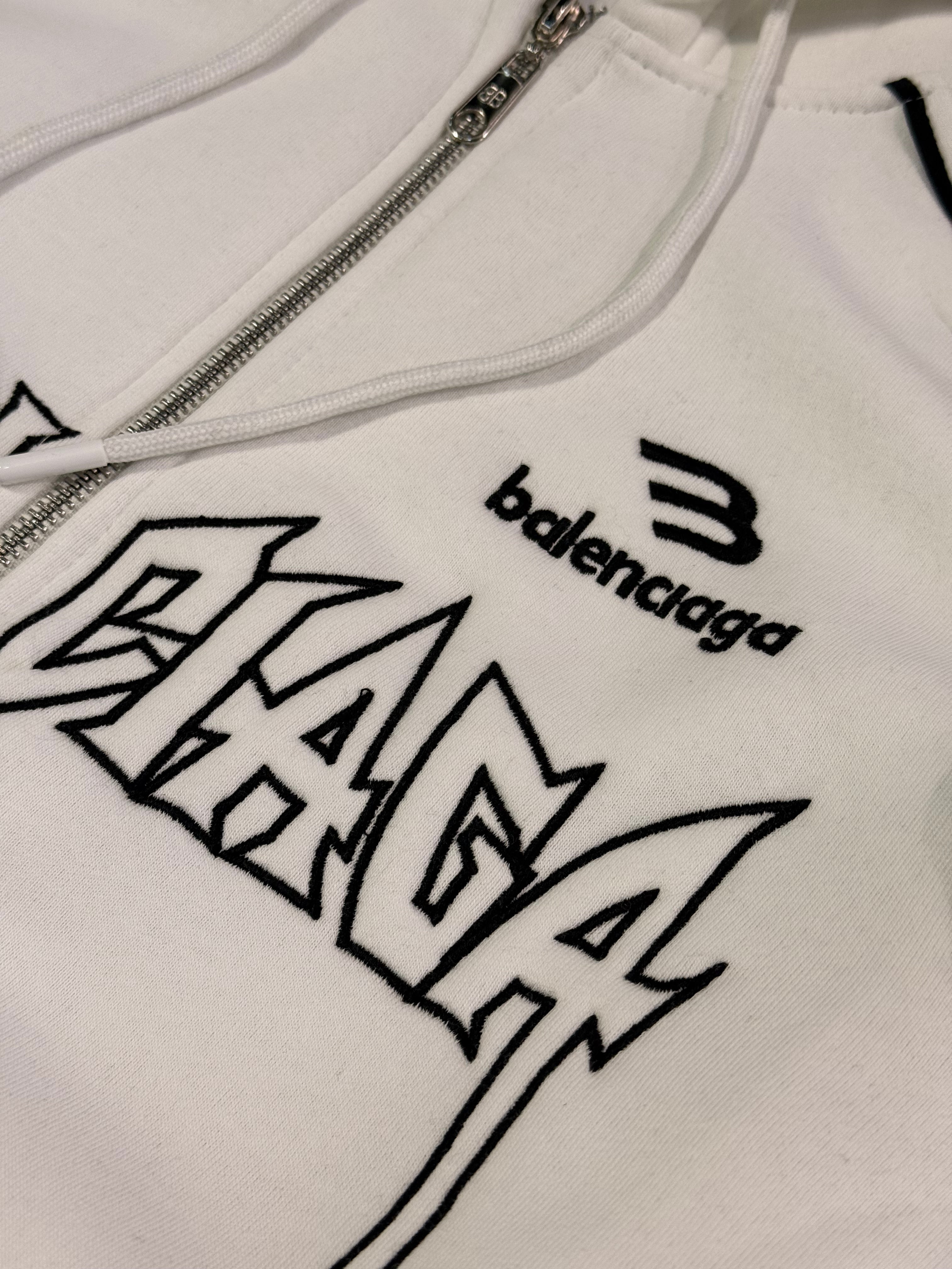 BALENCIAGA TRACKSUIT WHITE