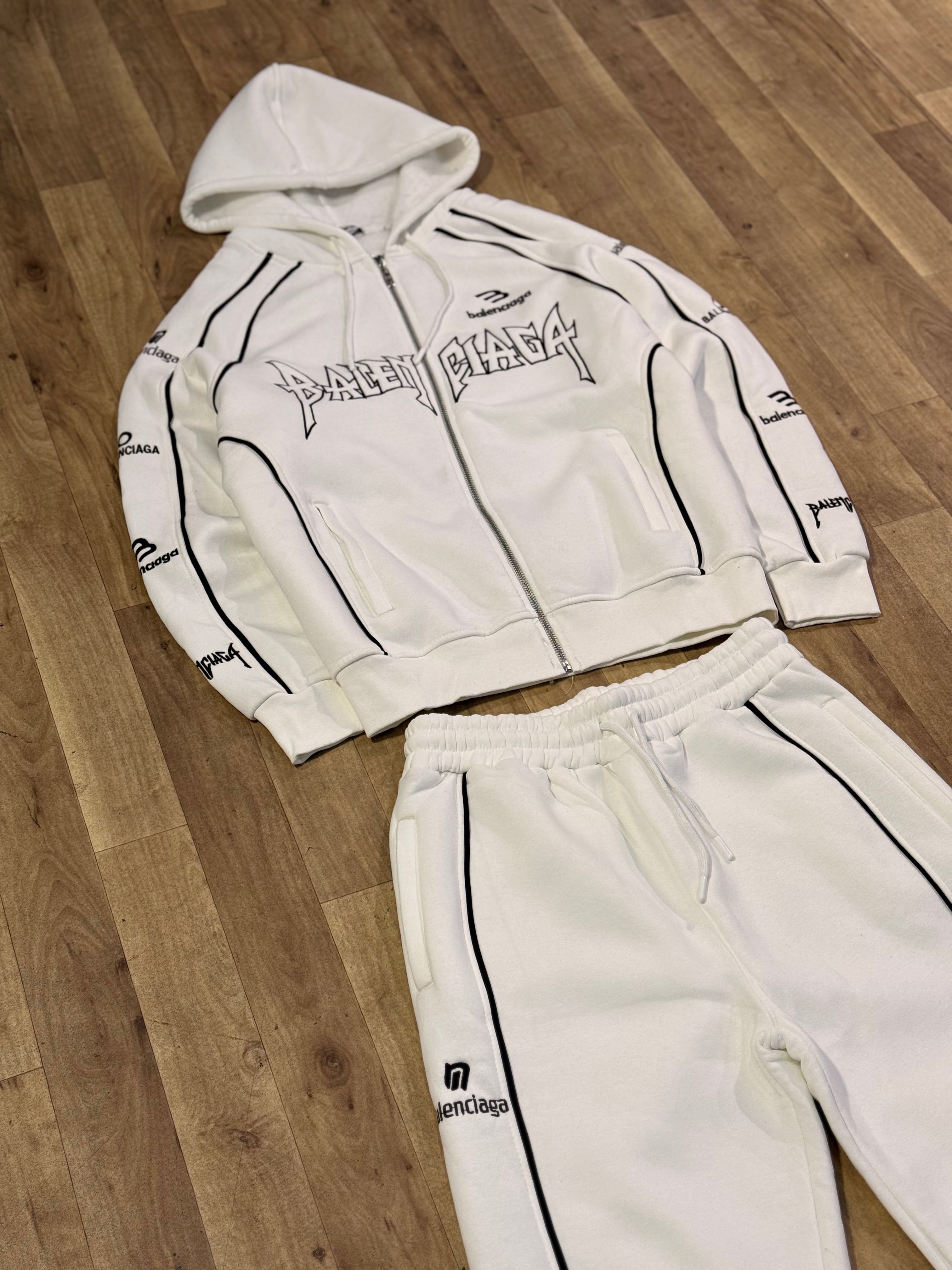 BALENCIAGA TRACKSUIT WHITE