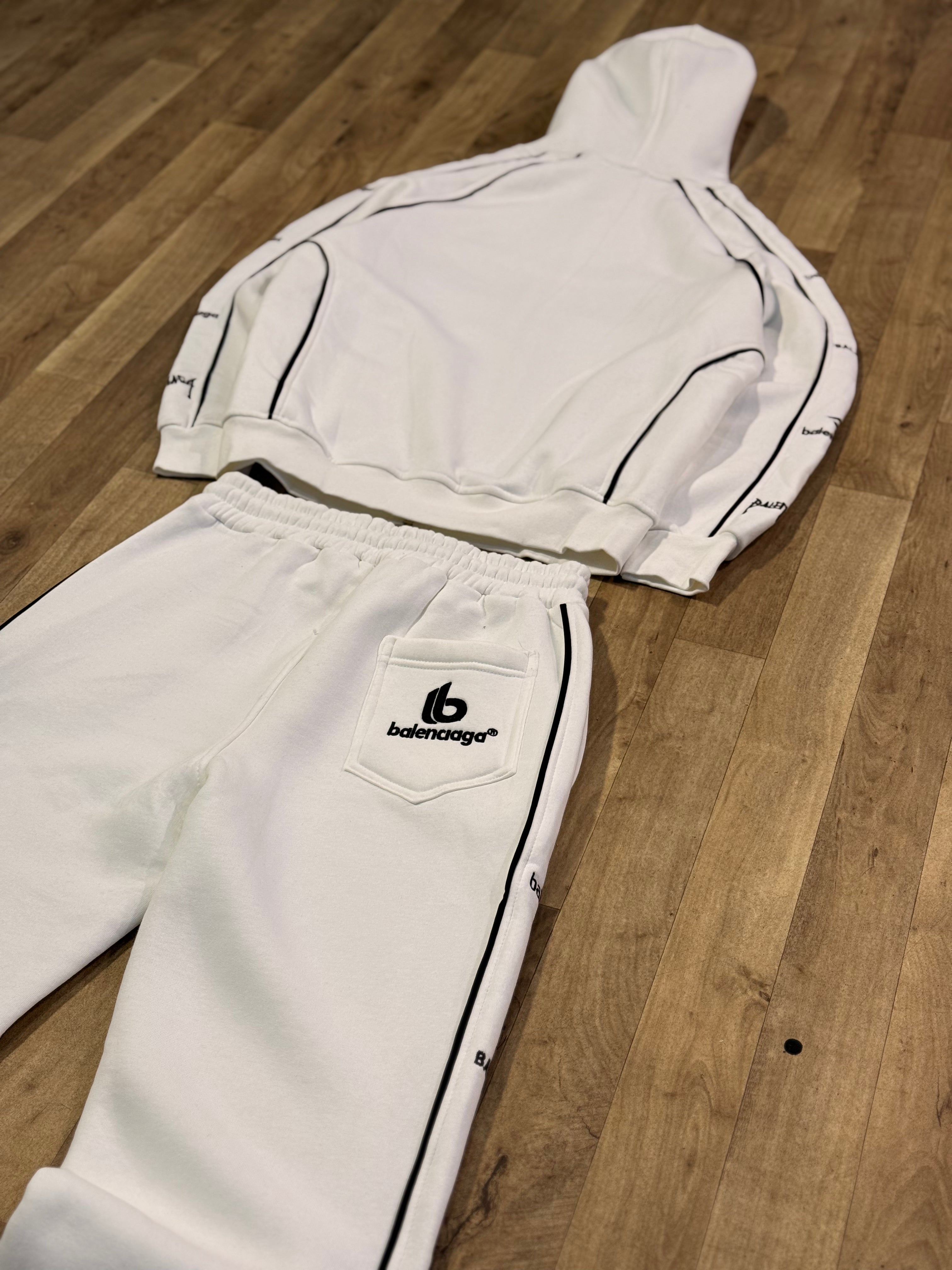 BALENCIAGA TRACKSUIT WHITE