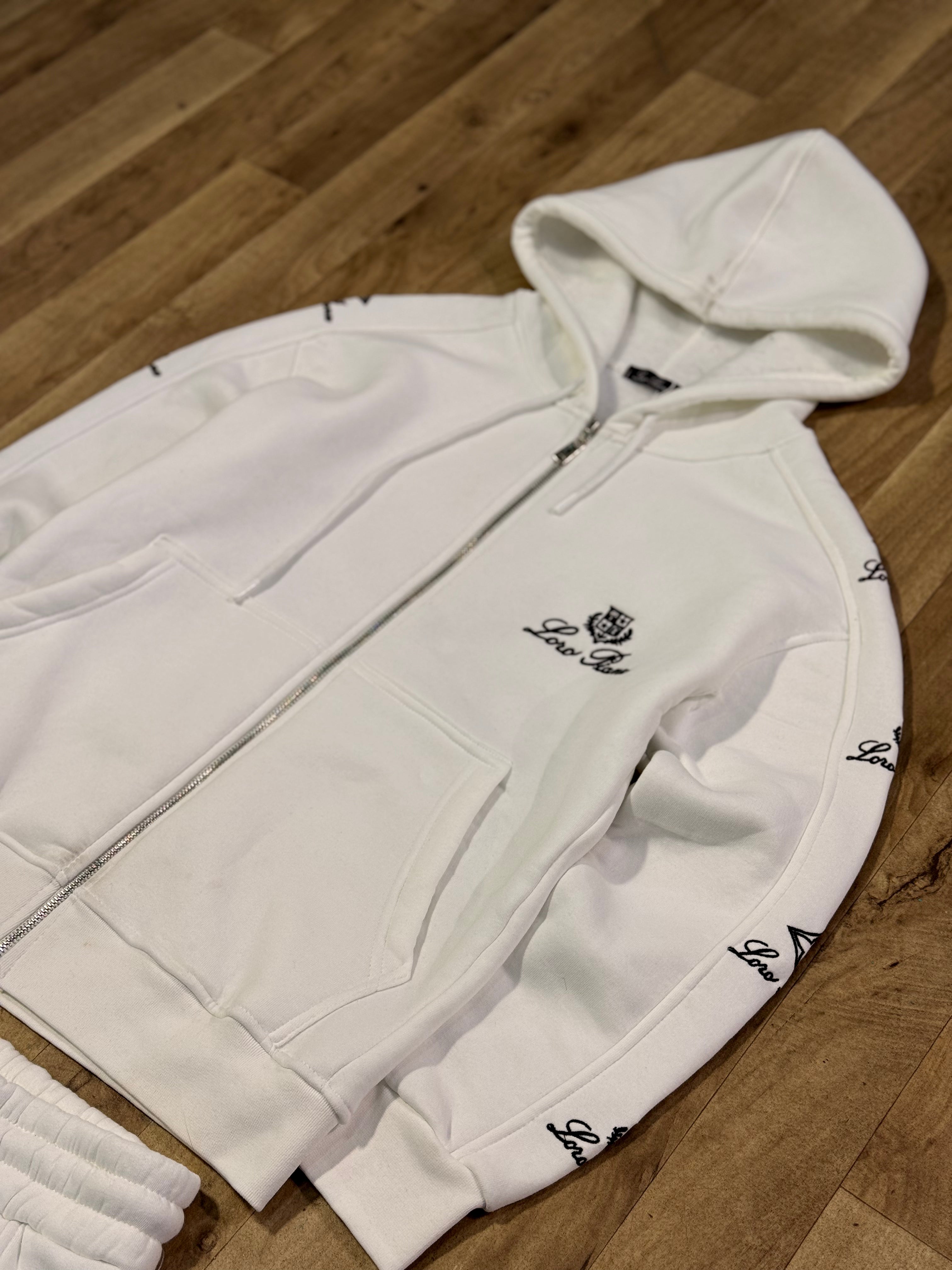 LORO PIANO TRACKSUIT WHITE