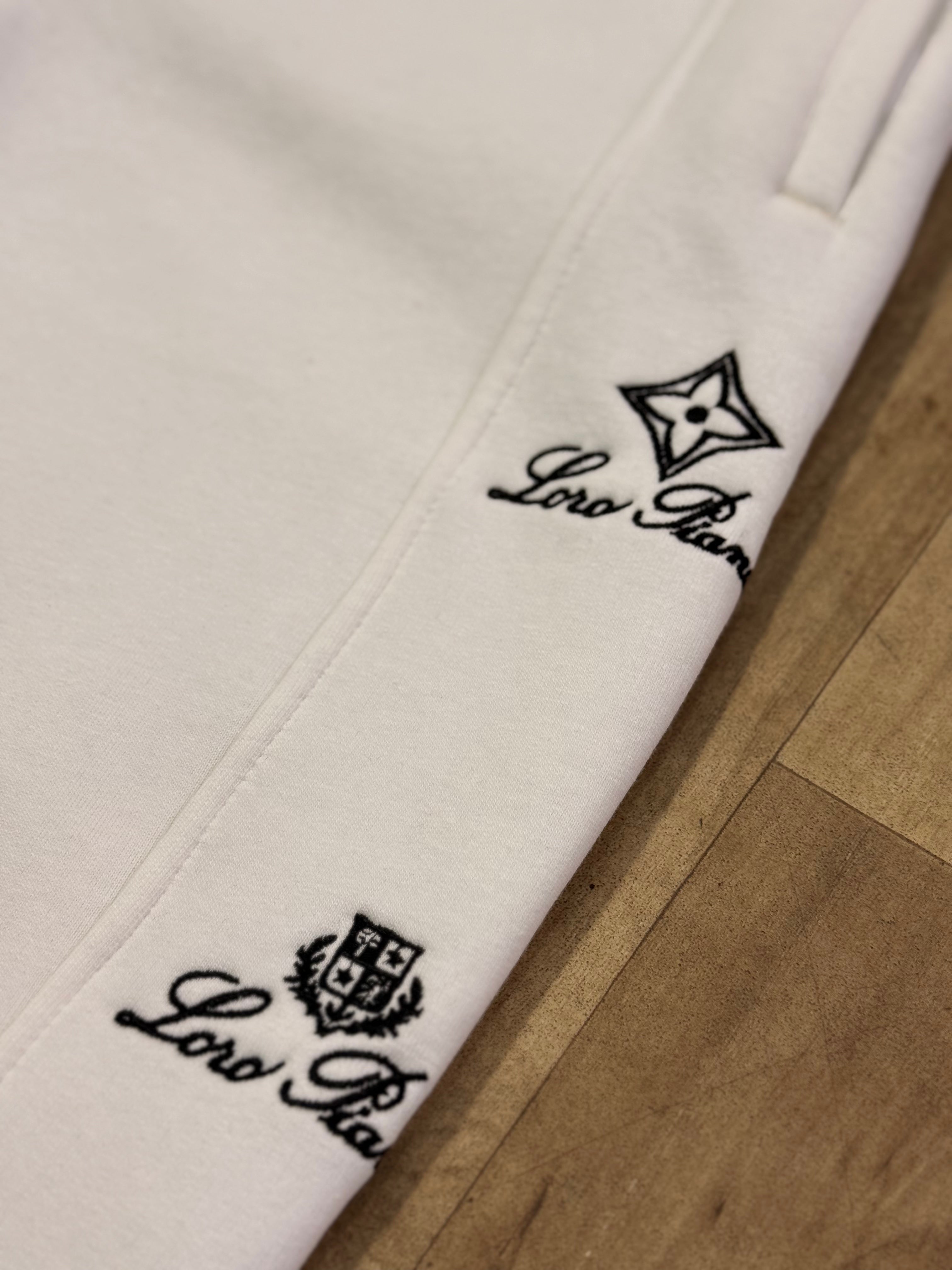 LORO PIANO TRACKSUIT WHITE