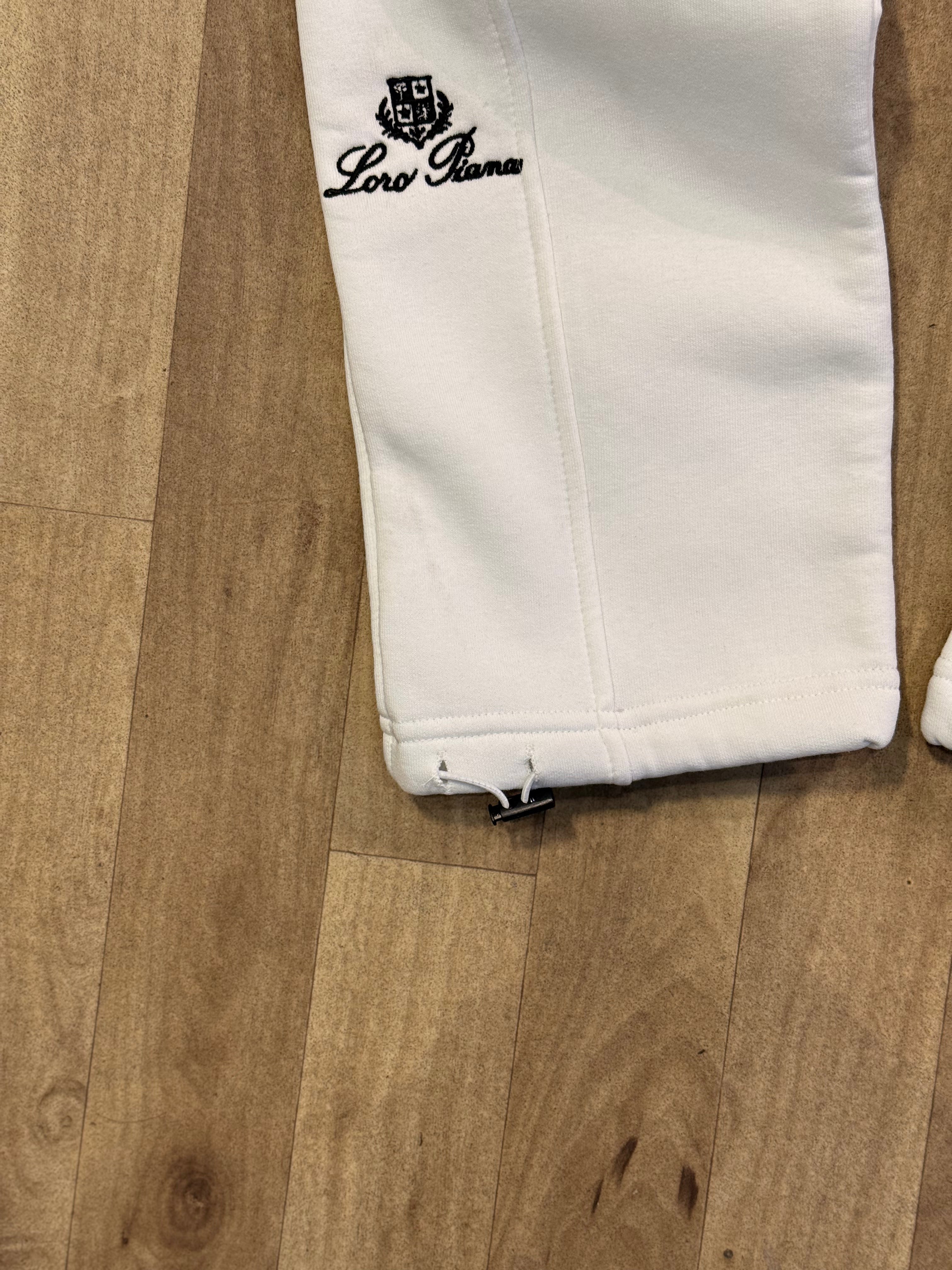 LORO PIANO TRACKSUIT WHITE