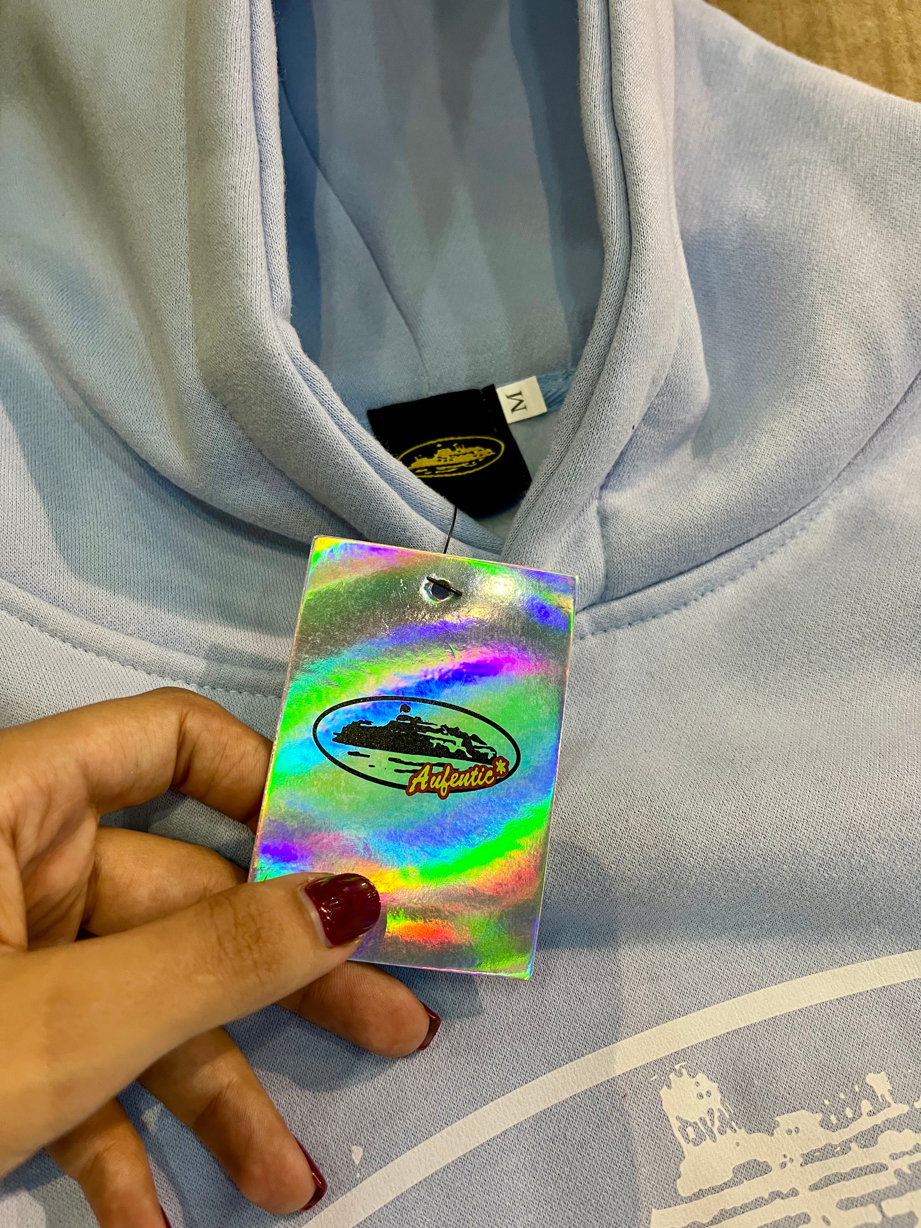 HOODIE CORTEIZ SKY BLUE