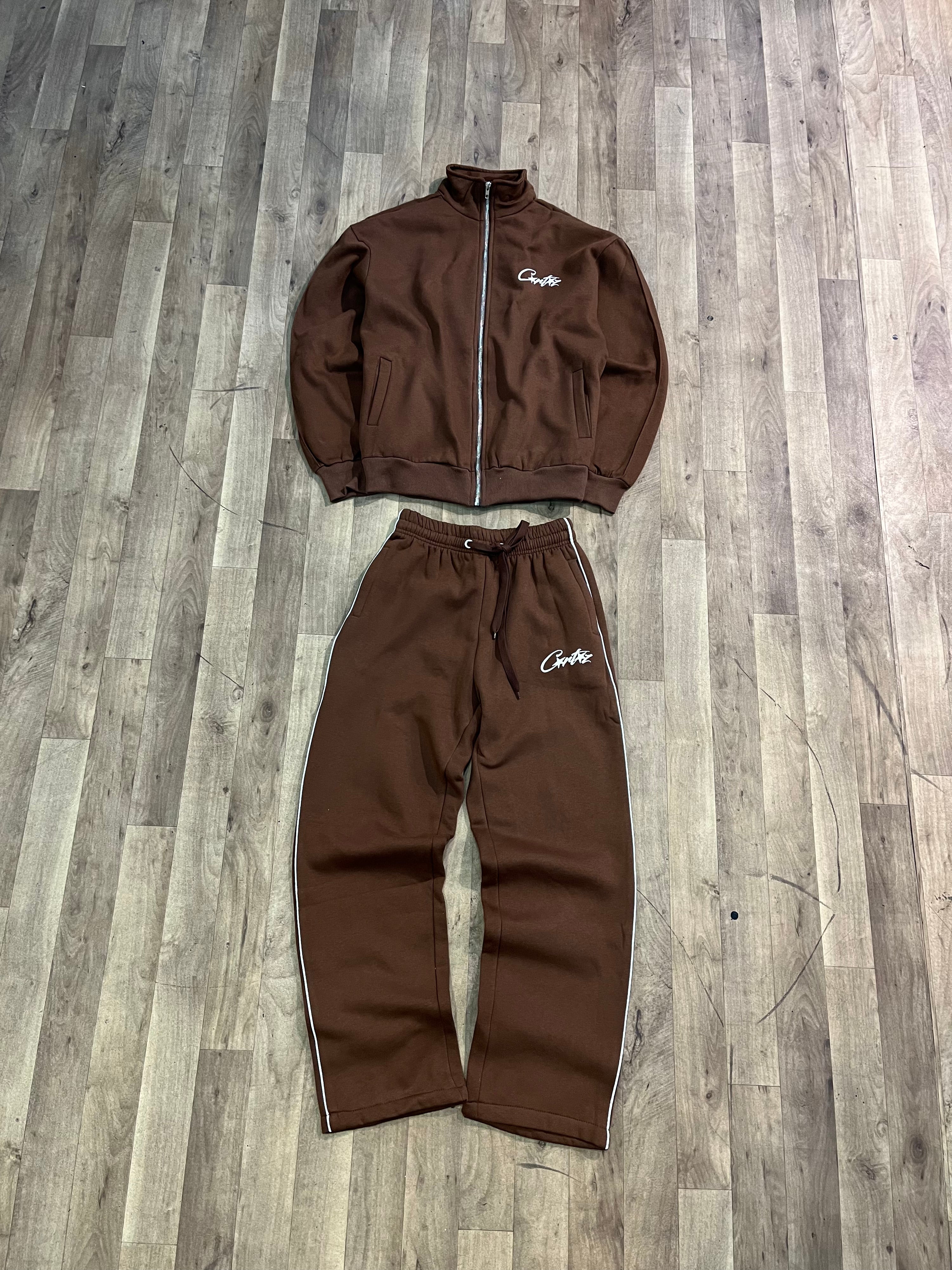 CORTEIZ TRACKSUIT BROWN