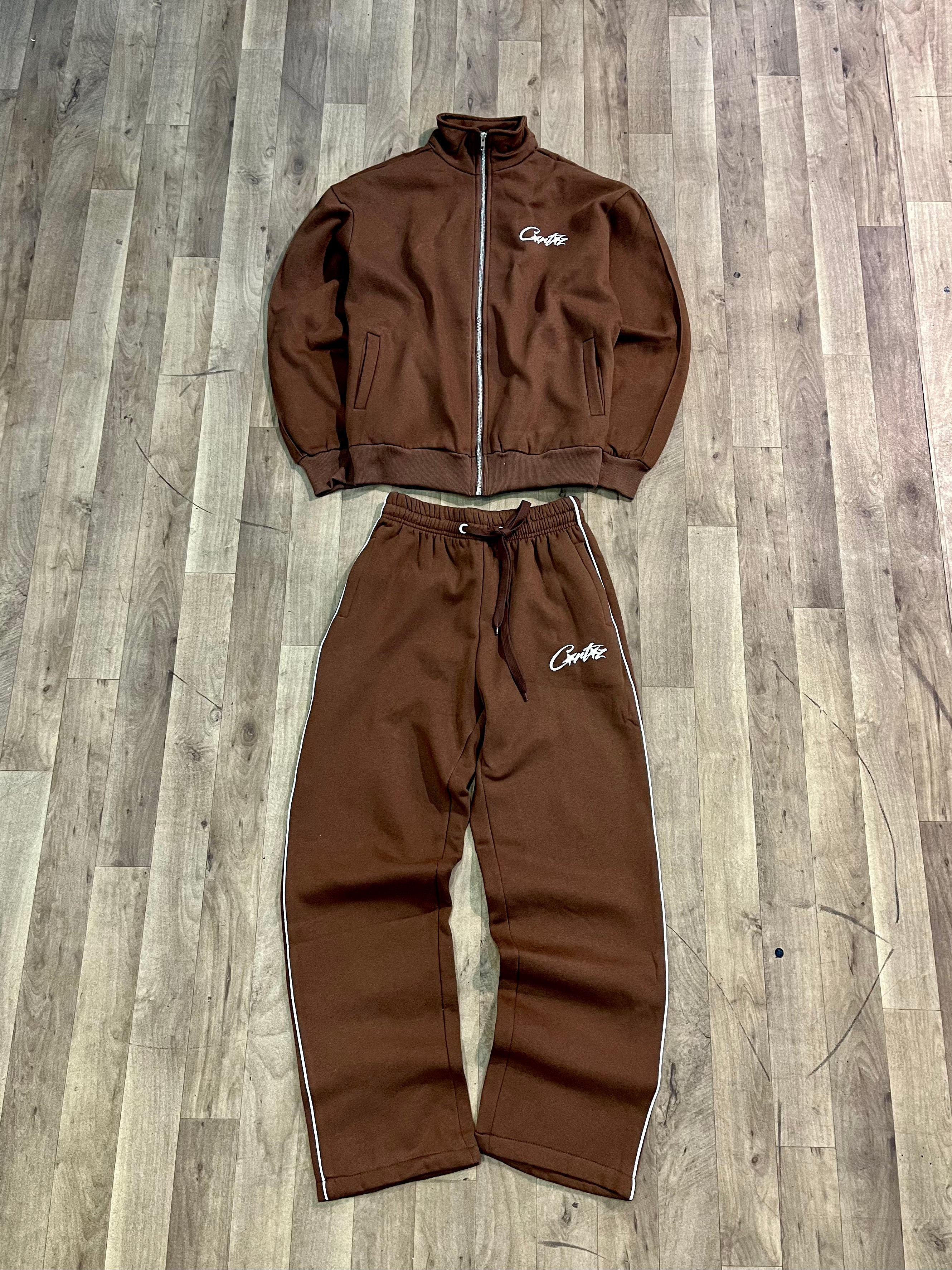 CORTEIZ TRACKSUIT BROWN