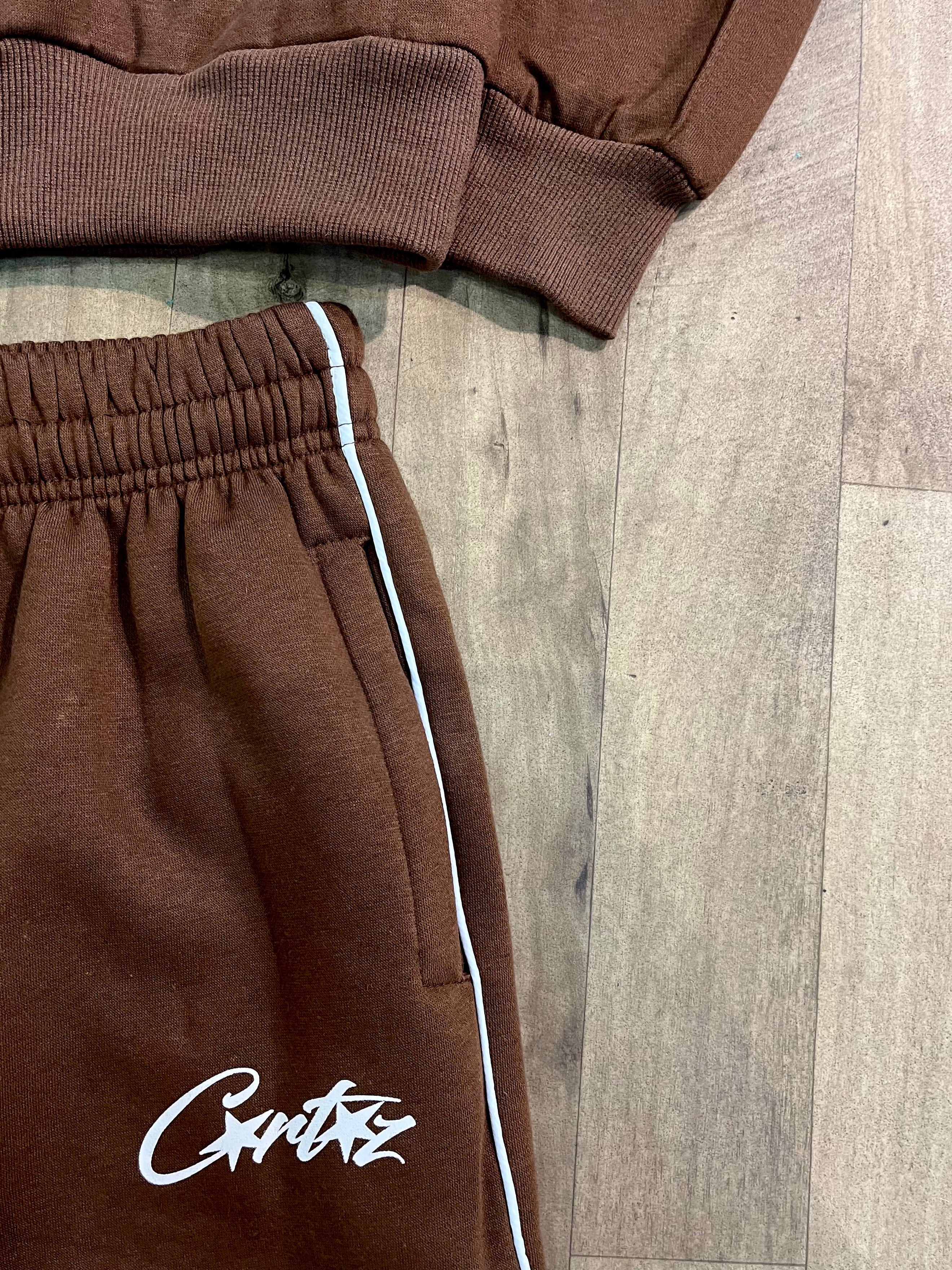 CORTEIZ TRACKSUIT BROWN